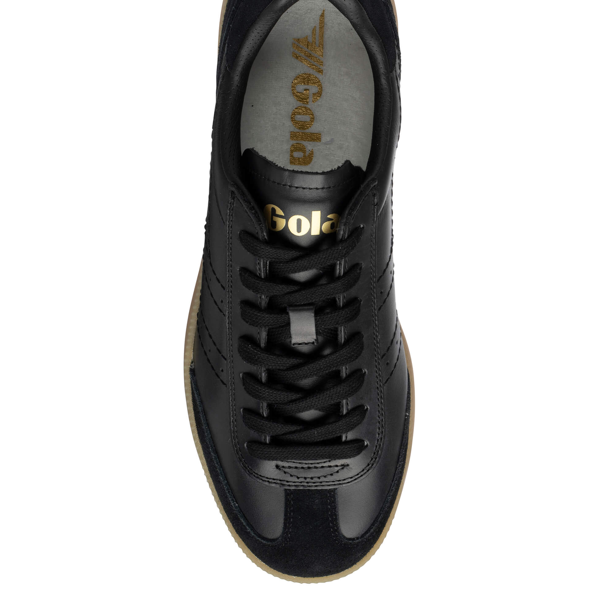 gola-viper-luxe-herren-turnschuhe-schwarzes-leder image 5