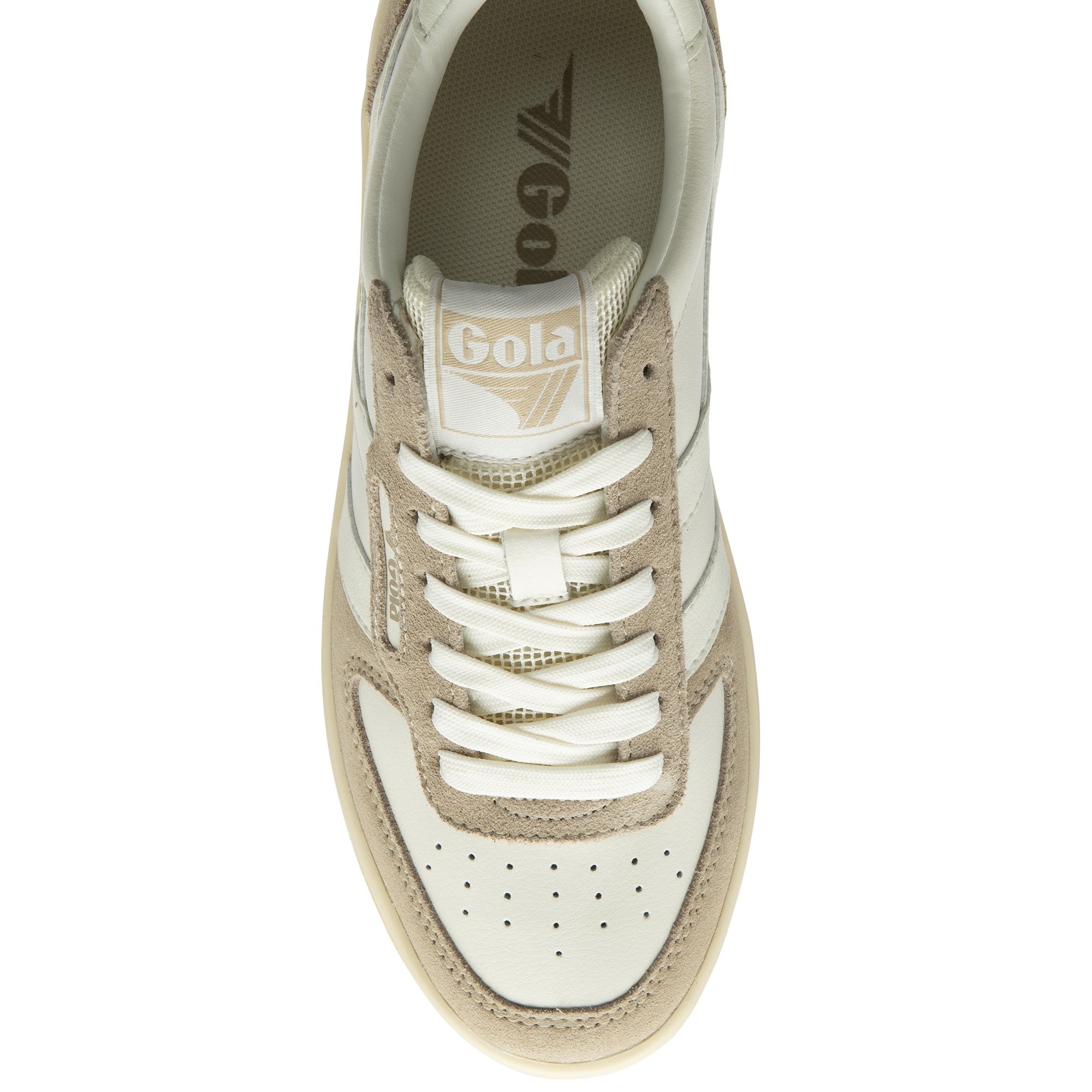 gola-hawk-89-damen-sneaker-court-retro-mit-beige-wildleder image 5