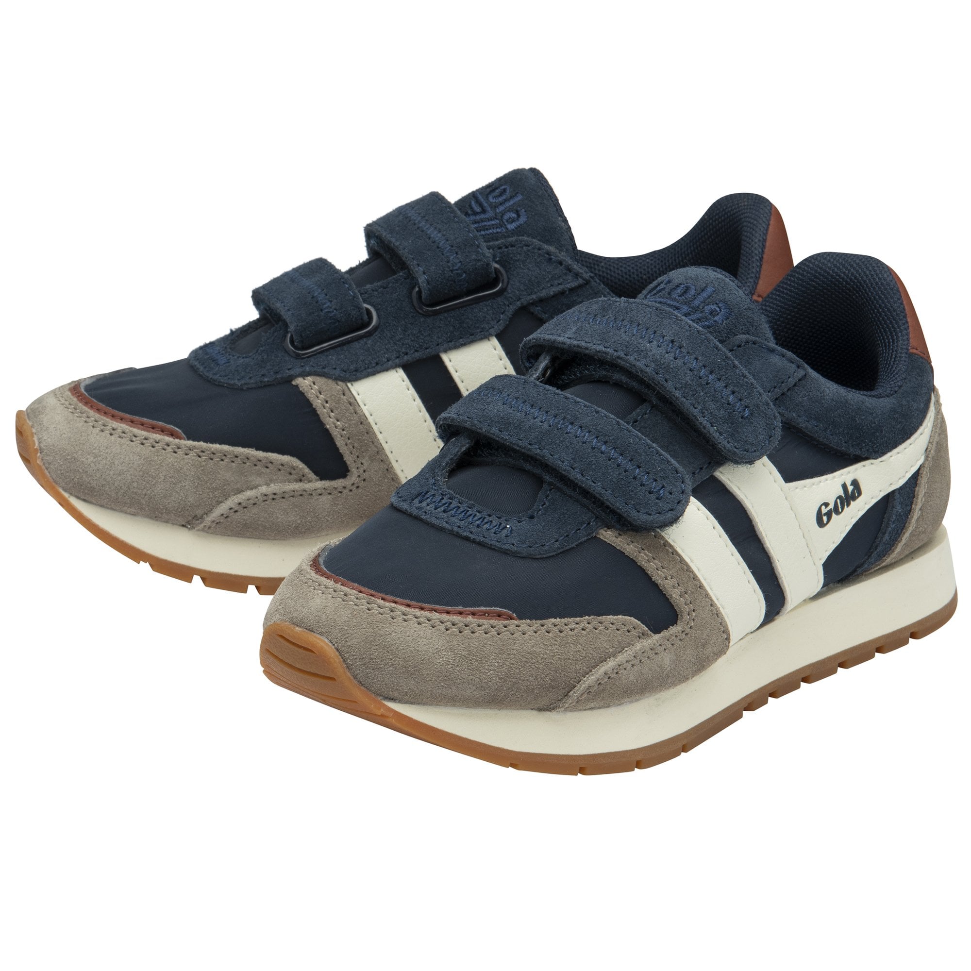gola-austin-strap-kinder-klett-sneaker-marineblau image 3