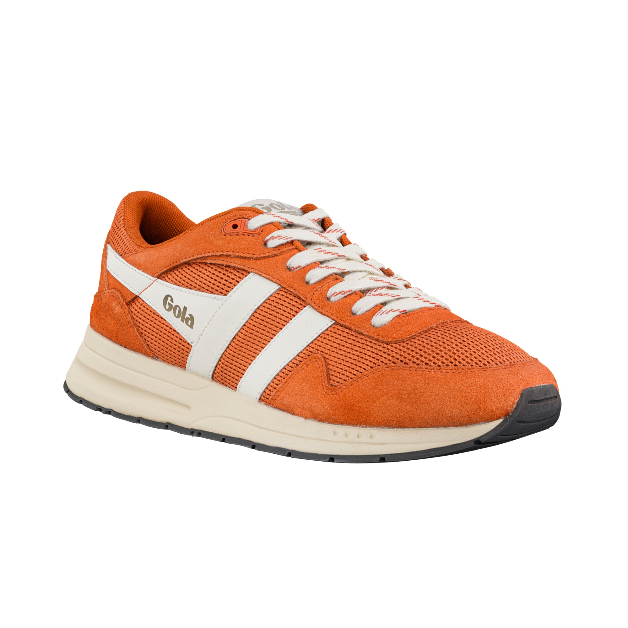 gola-delta-herren-sneaker-orange-mesh-wildleder image 2