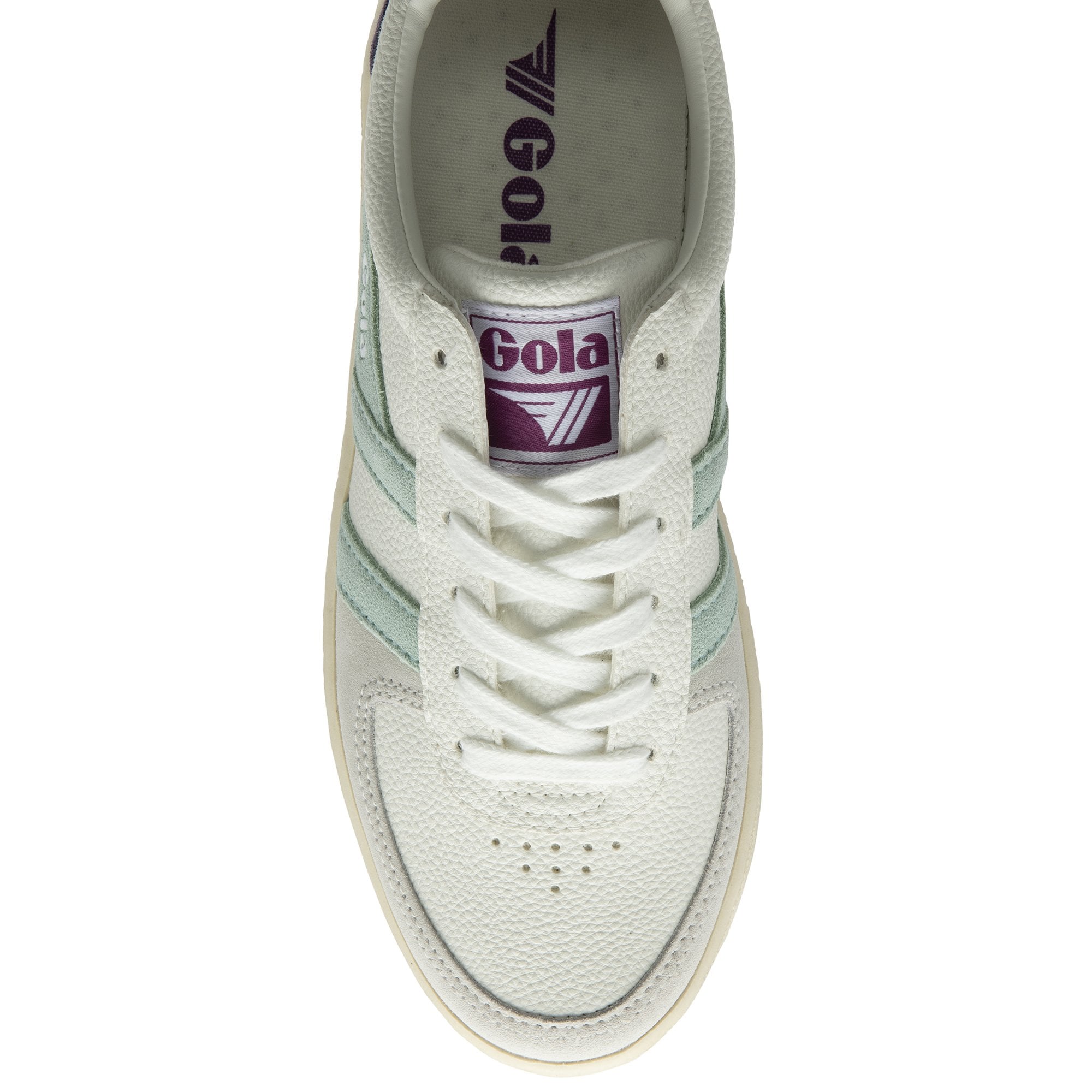 gola-grandslam-trident-sneaker-f-r-damen-wei-surf-foxglove image 5