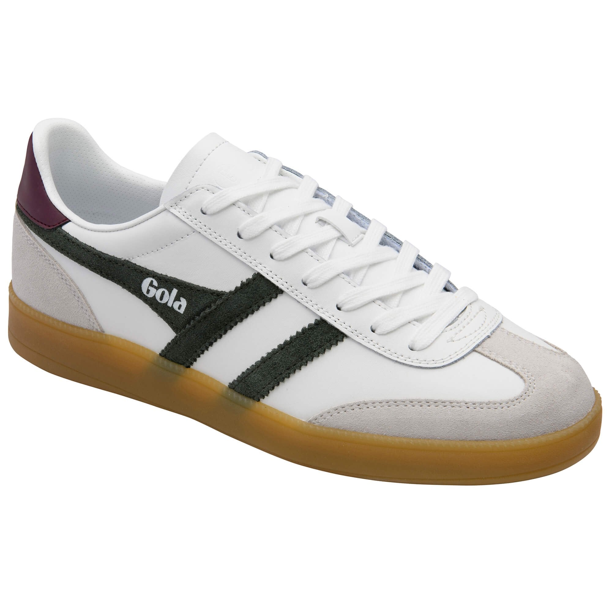 gola-viper-leather-herren-sneaker-wei-dunkelkhaki image 2