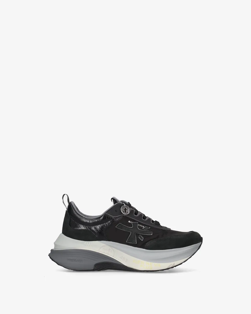premiata-hill-8524-damen-sneaker-schwarz image 1