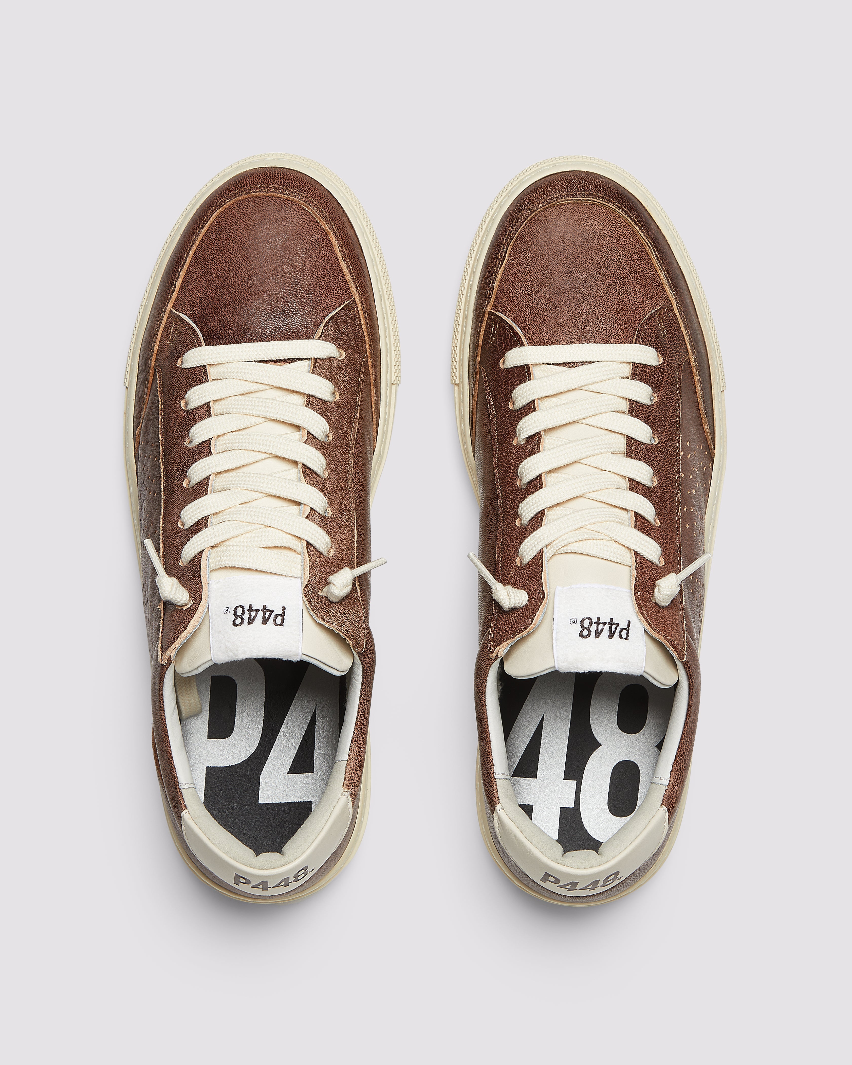p448-soho-vintage-brown-herren-sneaker-nappa-leder image 2