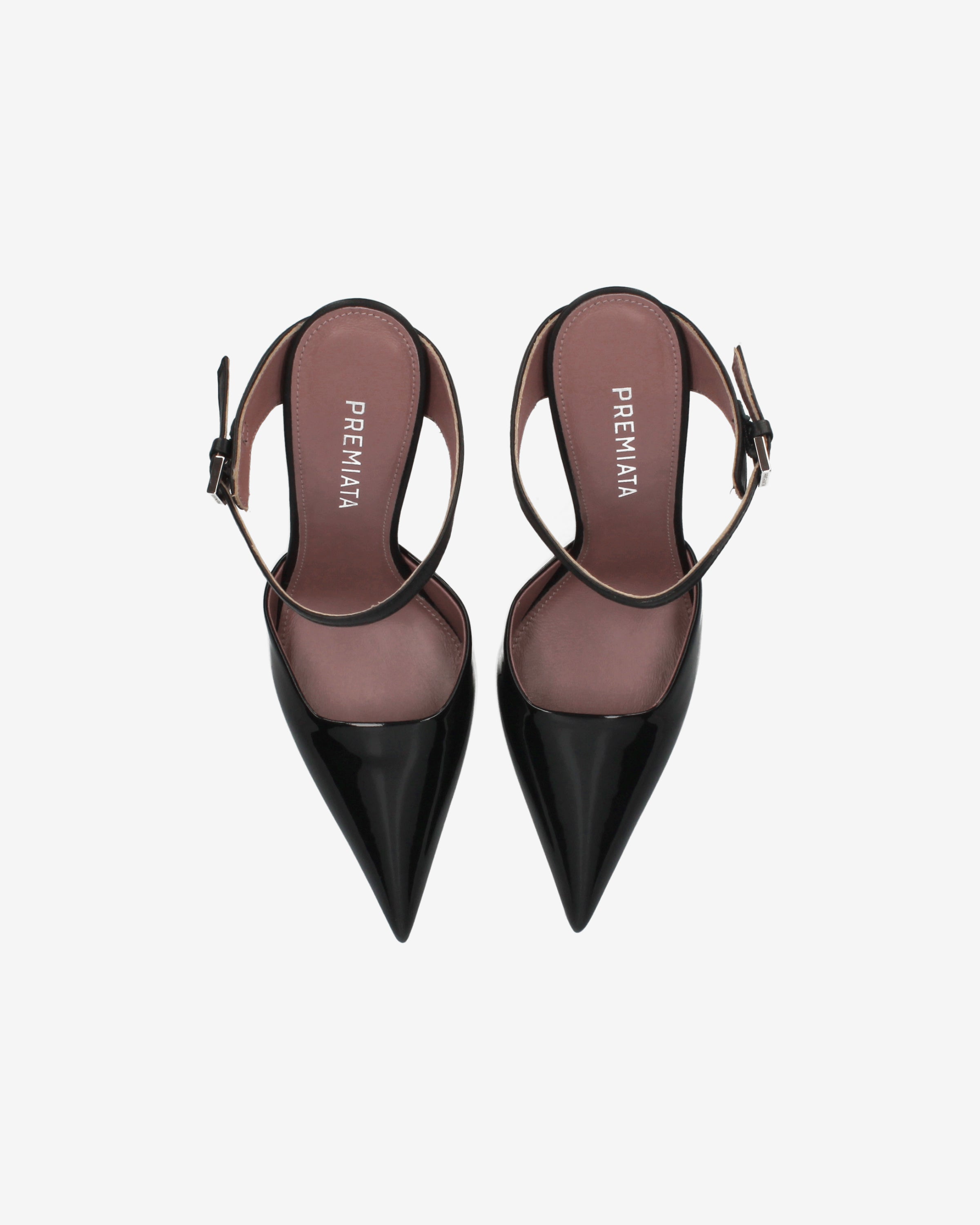 premiata-slingback-damen-lack-schwarz-100mm image 6
