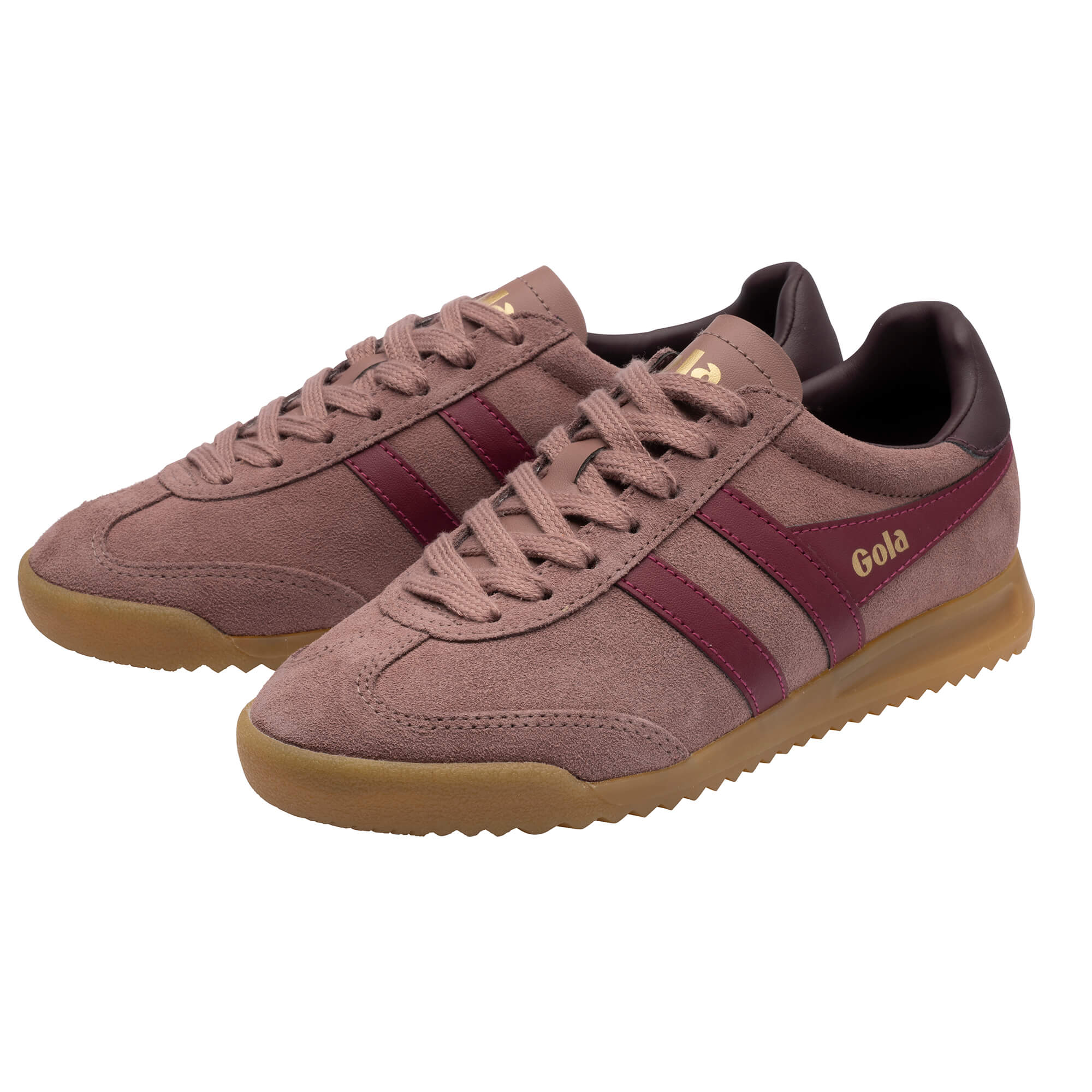 gola-torpedo-damen-sneaker-braunrose-kirschrot-kakao image 3