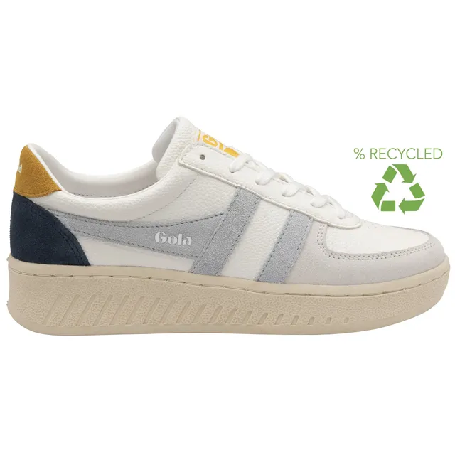 gola-grandslam-trident-damen-sneaker-wei-eisblau-sonnengelb image 1