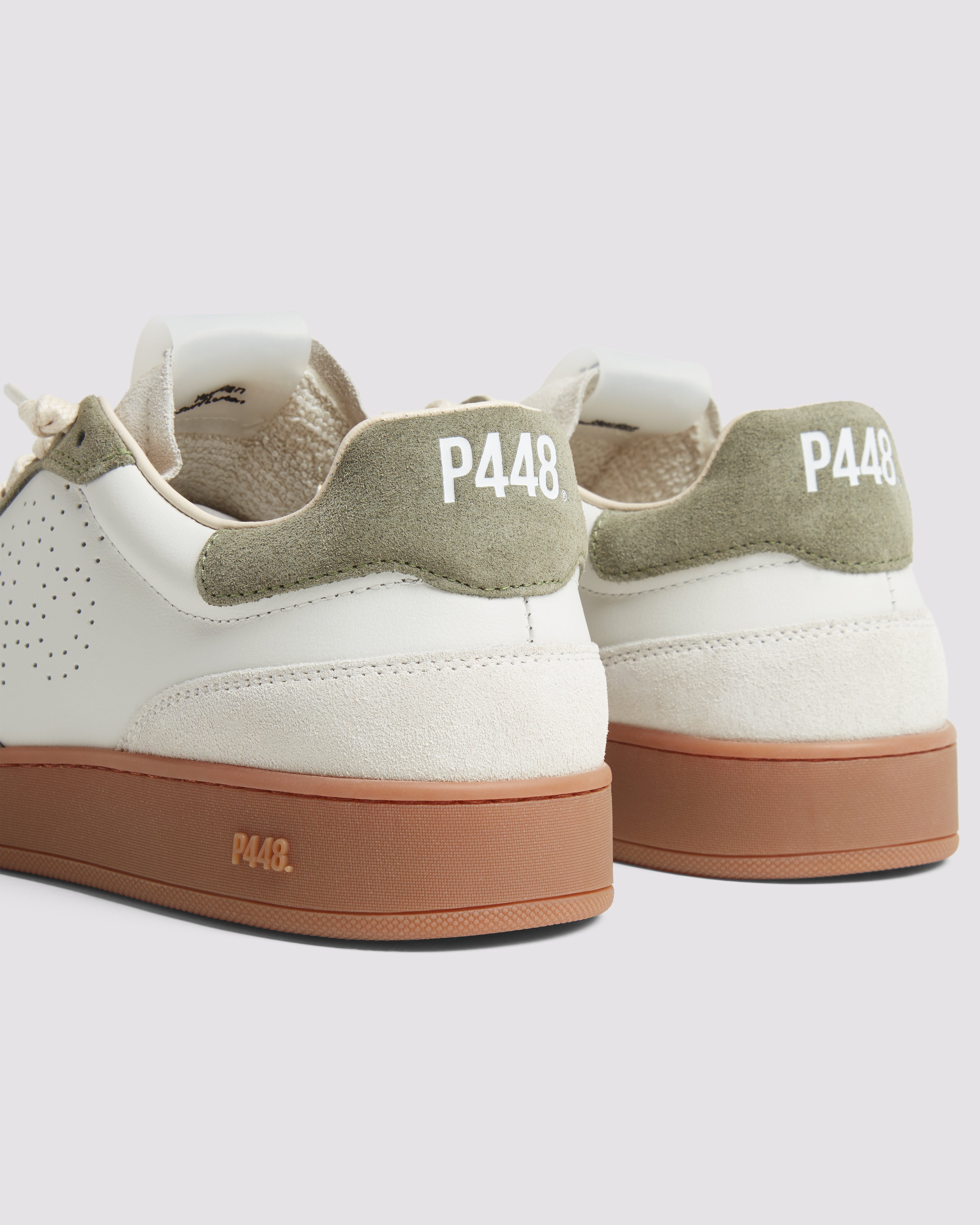 p448-vert-white-olive-herren-skate-sneaker-wei-gr-n image 7