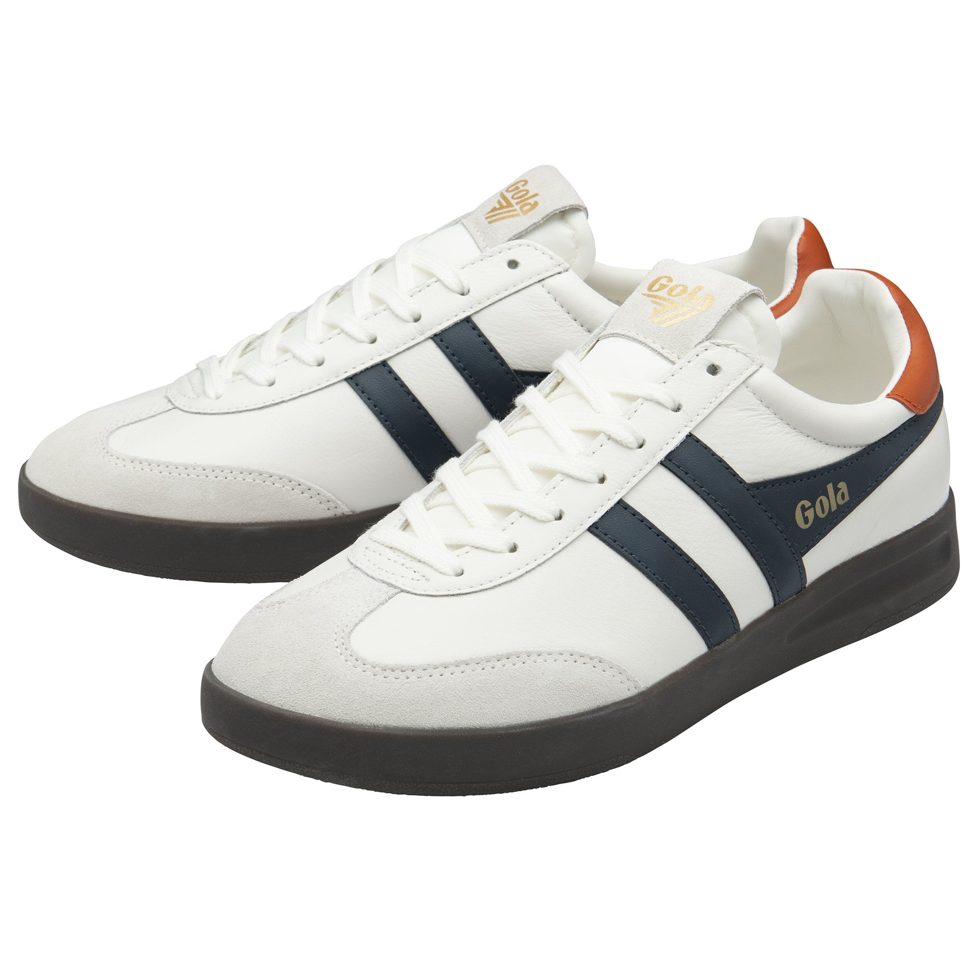 gola-cyclone-leder-sneaker-herren-wei-navy image 3