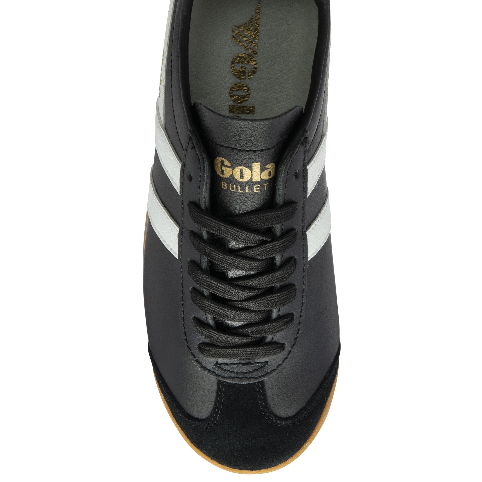 gola-bullet-damen-sneaker-aus-leder-schwarz-wei image 5