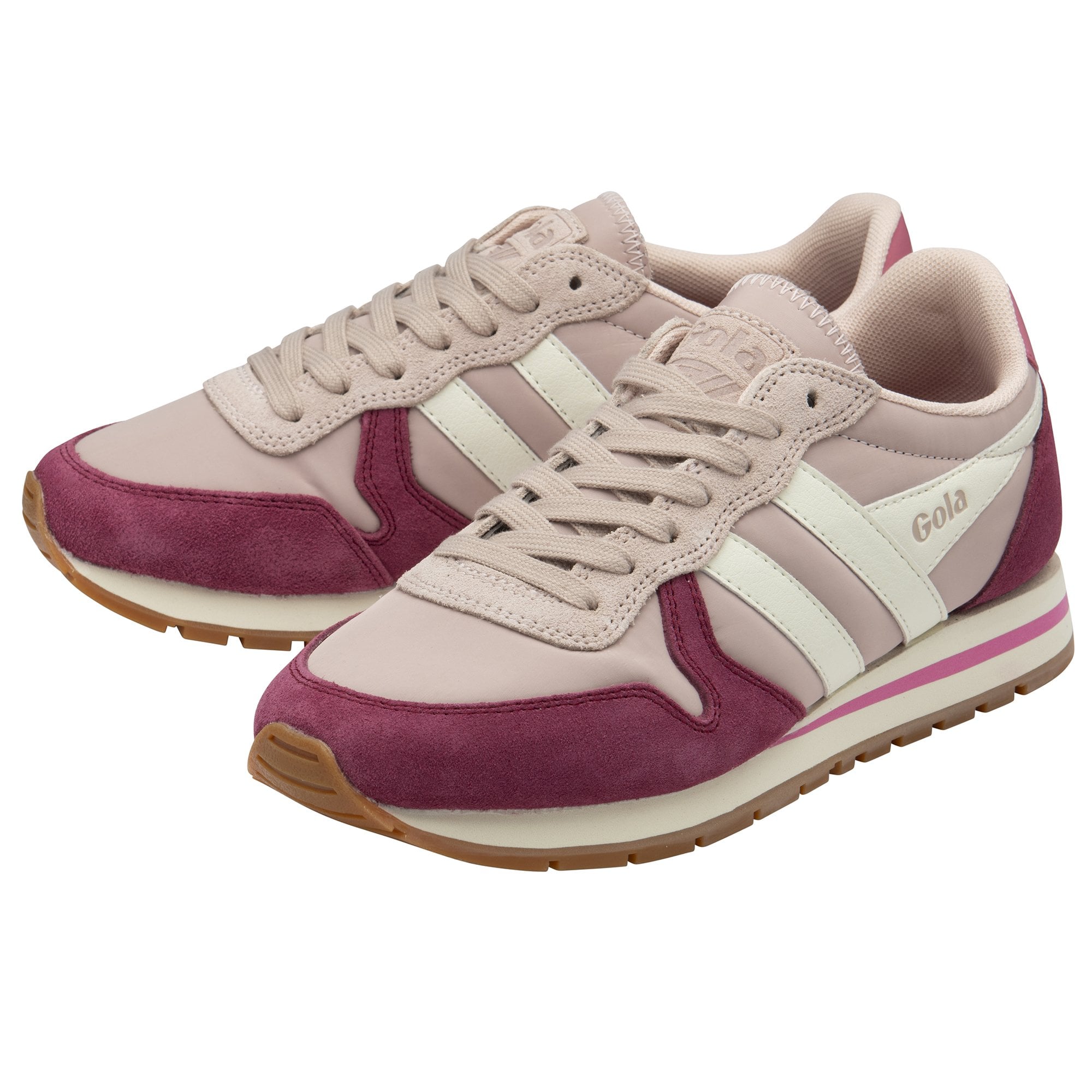 gola-daytona-damen-sneaker-ros-kirschrot-off-white image 3