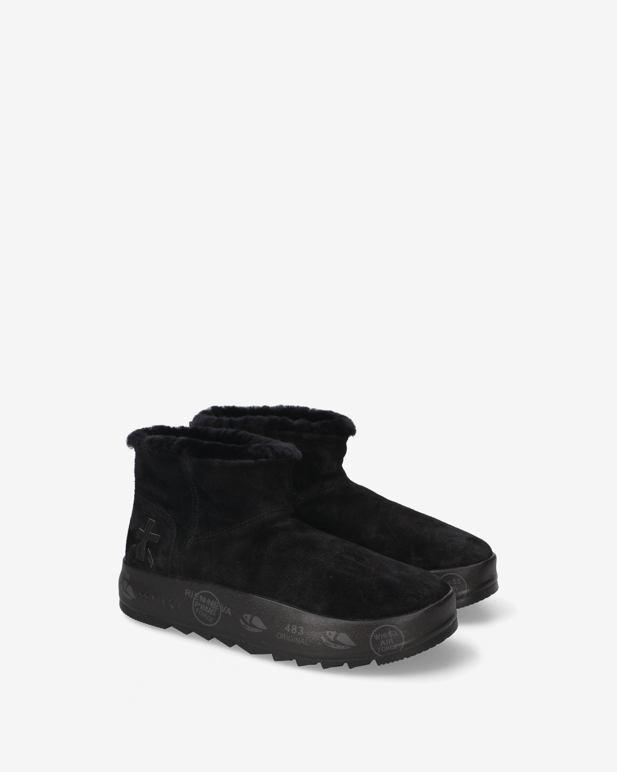 premiata-newpuffyd-8703m-damen-boot-schwarz-suede image 2
