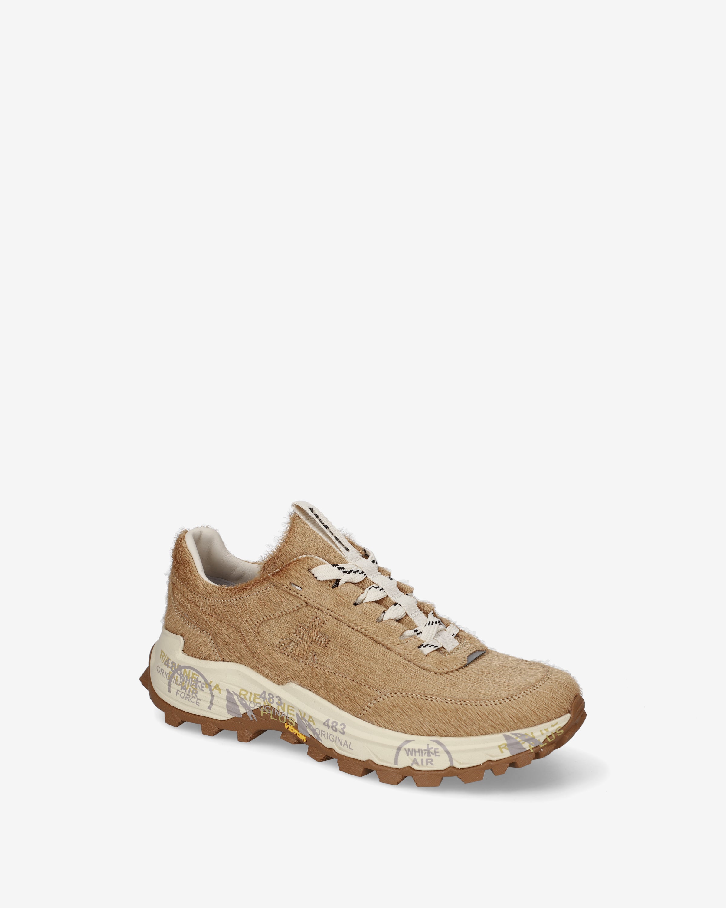 premiata-devind-505-damen-sneaker-cavallino-hellbeige-mit-vibram-sohle image 4