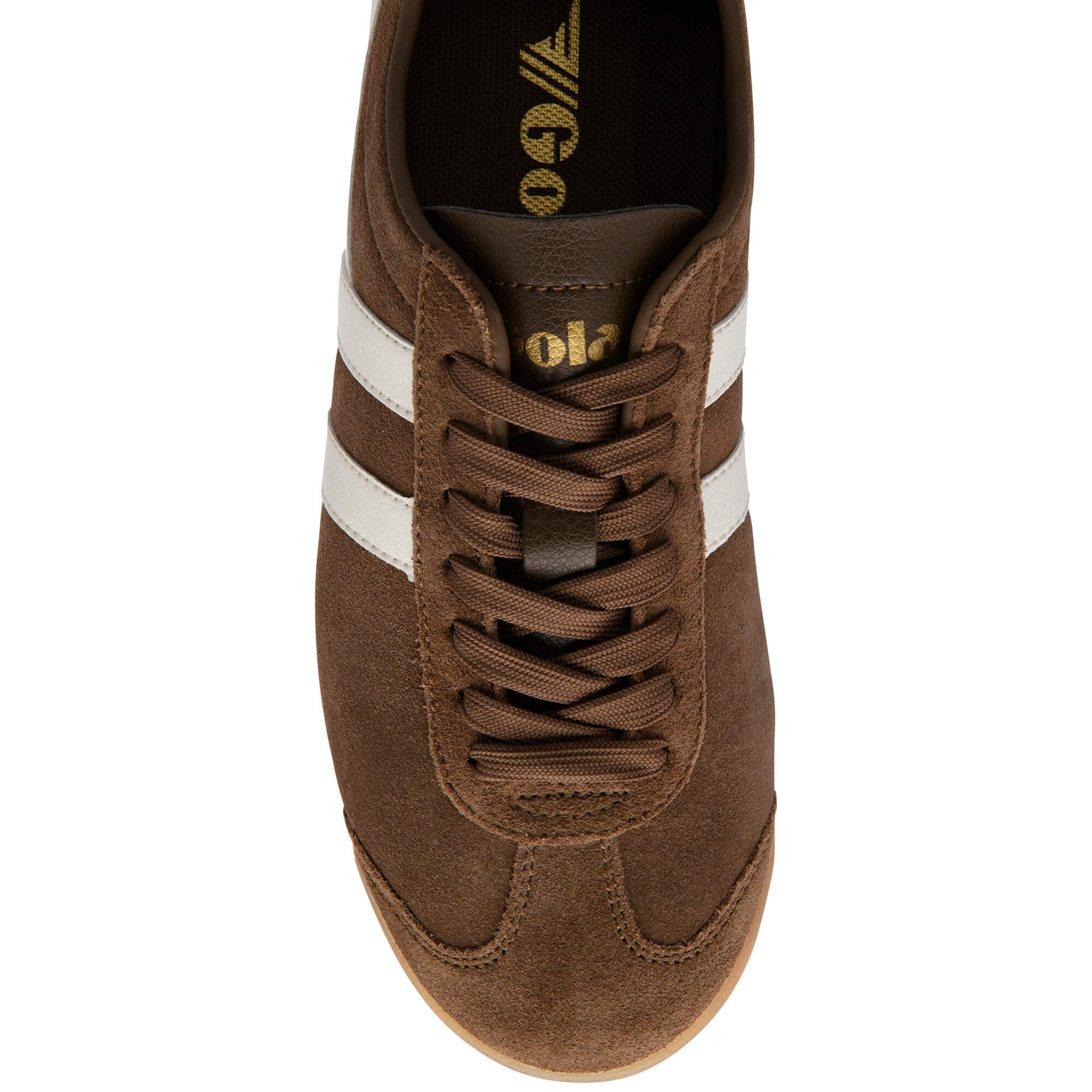 gola-bullet-suede-sneaker-f-r-damen-otterbraun-cremewei image 5