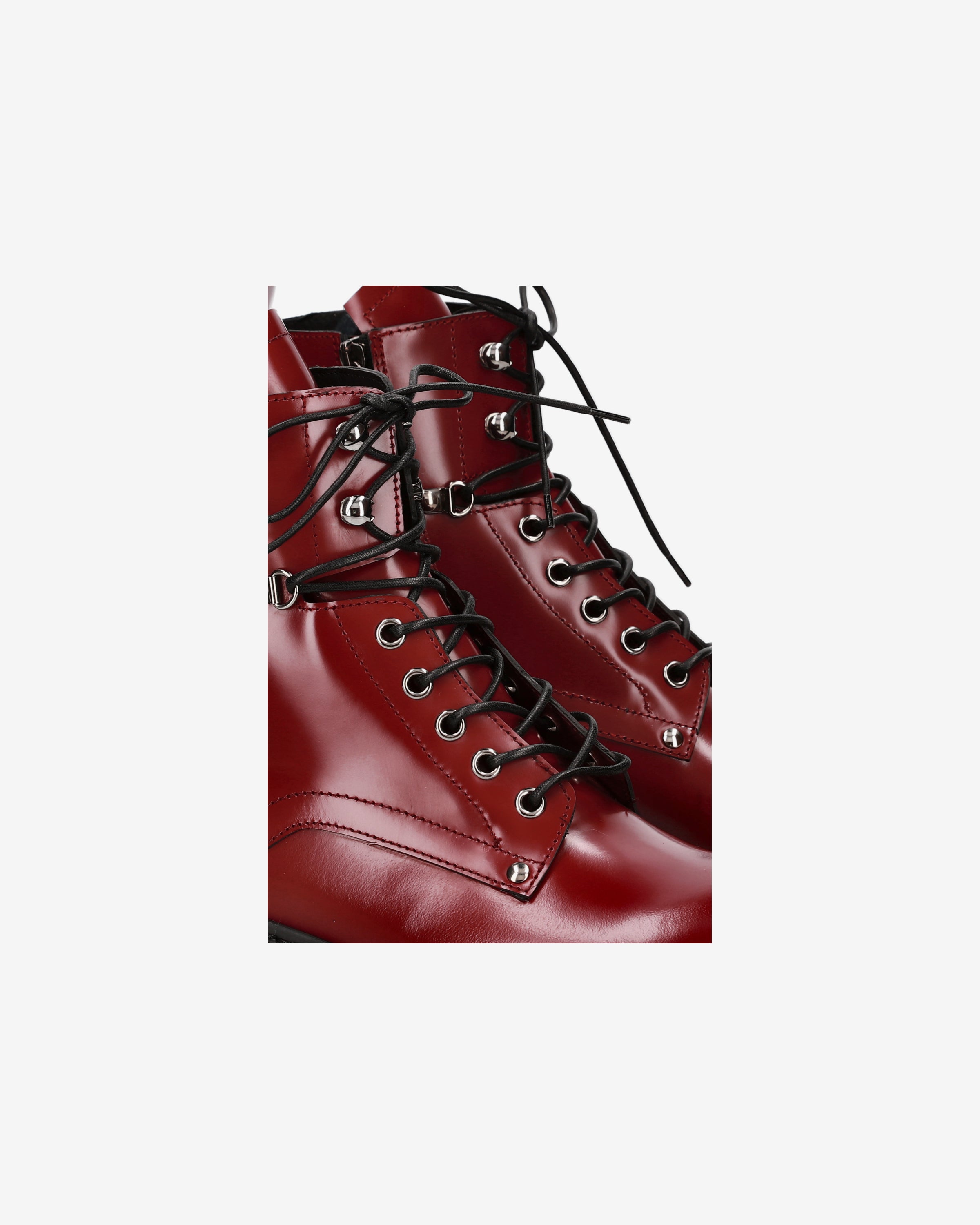 premiata-anfibio-platform-boot-rot-leder-damen image 6