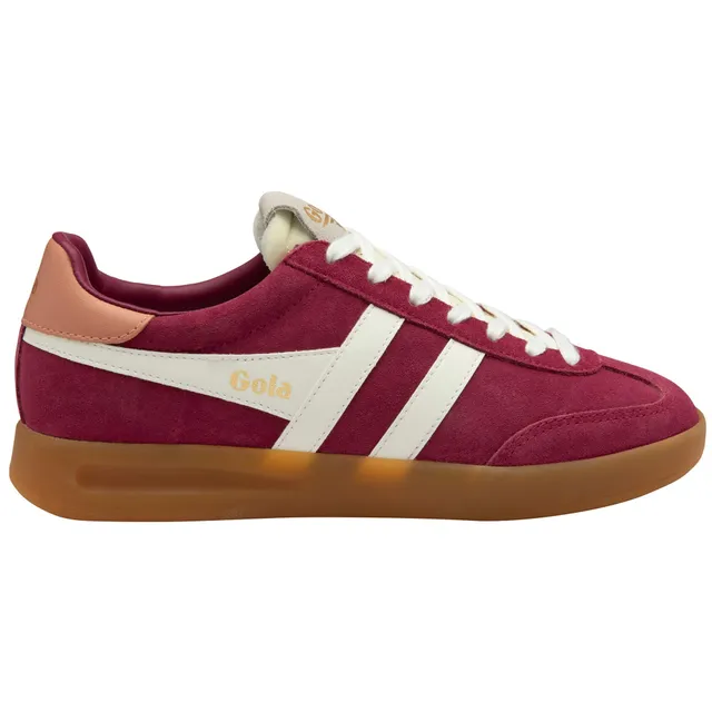 gola-cyclone-damen-sneaker-wildleder-kirschrot-off-white image 1