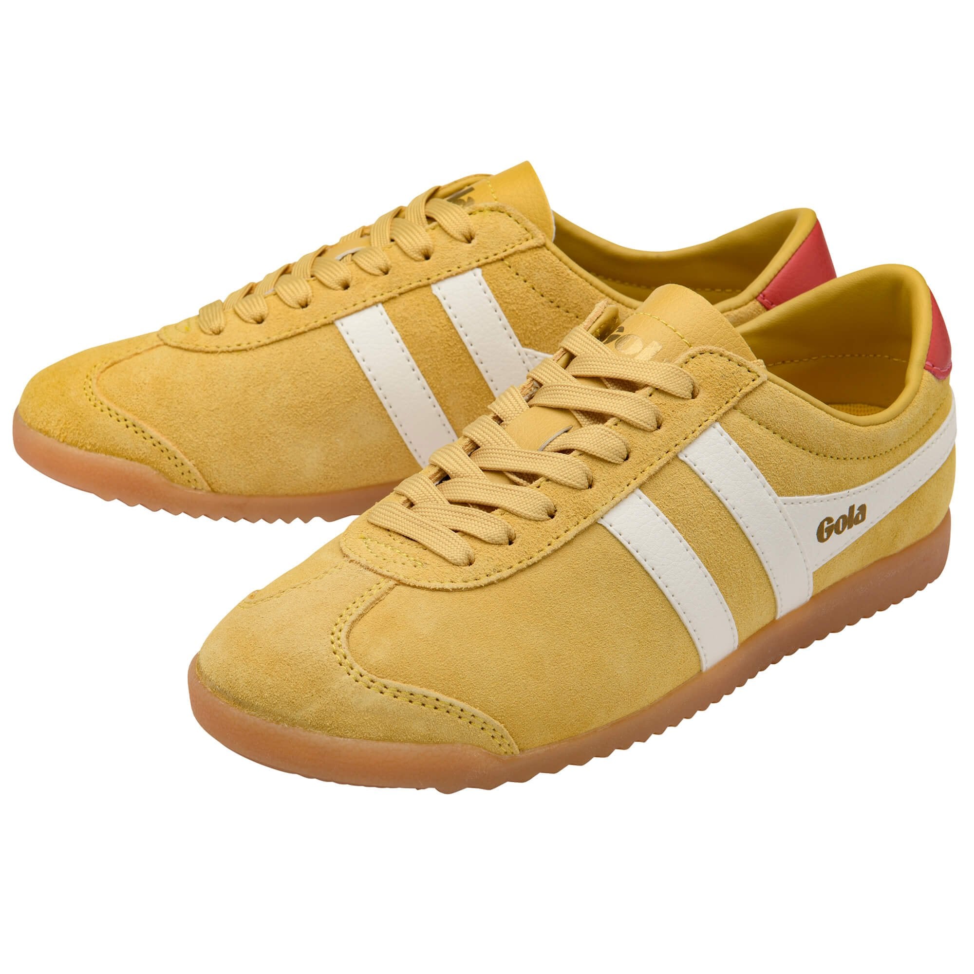 gola-bullet-suede-damen-sneaker-pollengelb-creme image 3