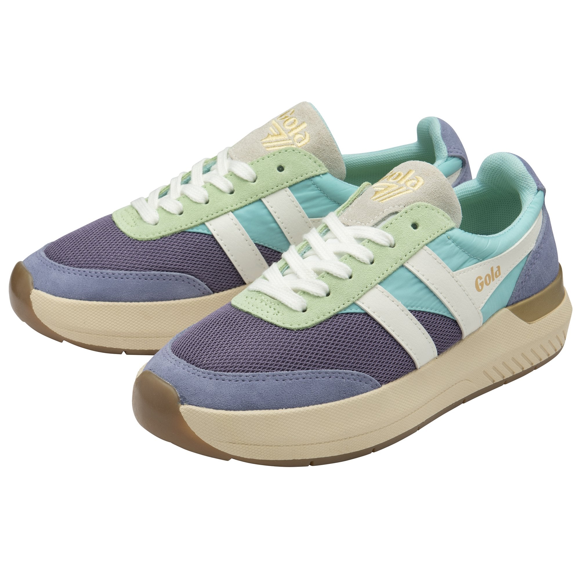 gola-raven-sneaker-f-r-damen-mesh-sneaker-pflaume-meeresnebel image 3