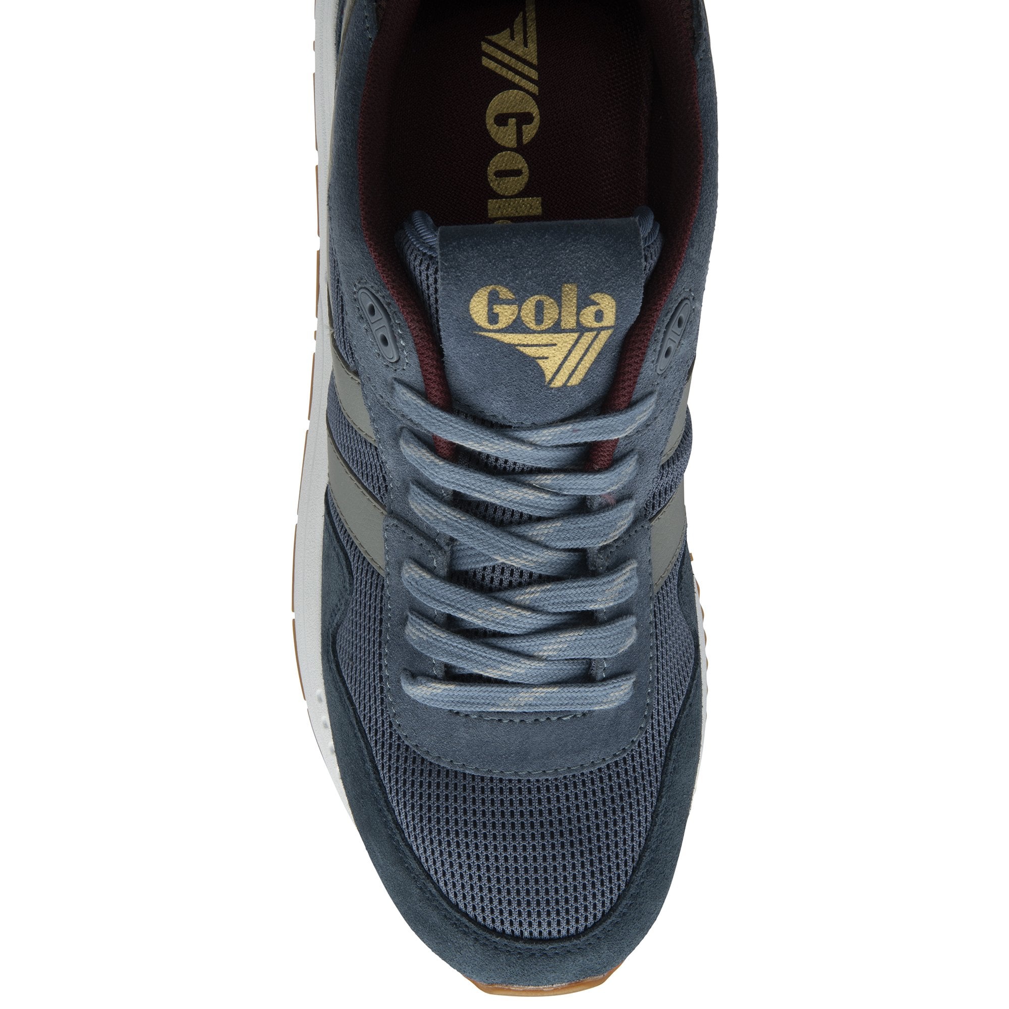 gola-delta-sneaker-f-r-herren-hellblau-mesh-marine-wildleder image 5