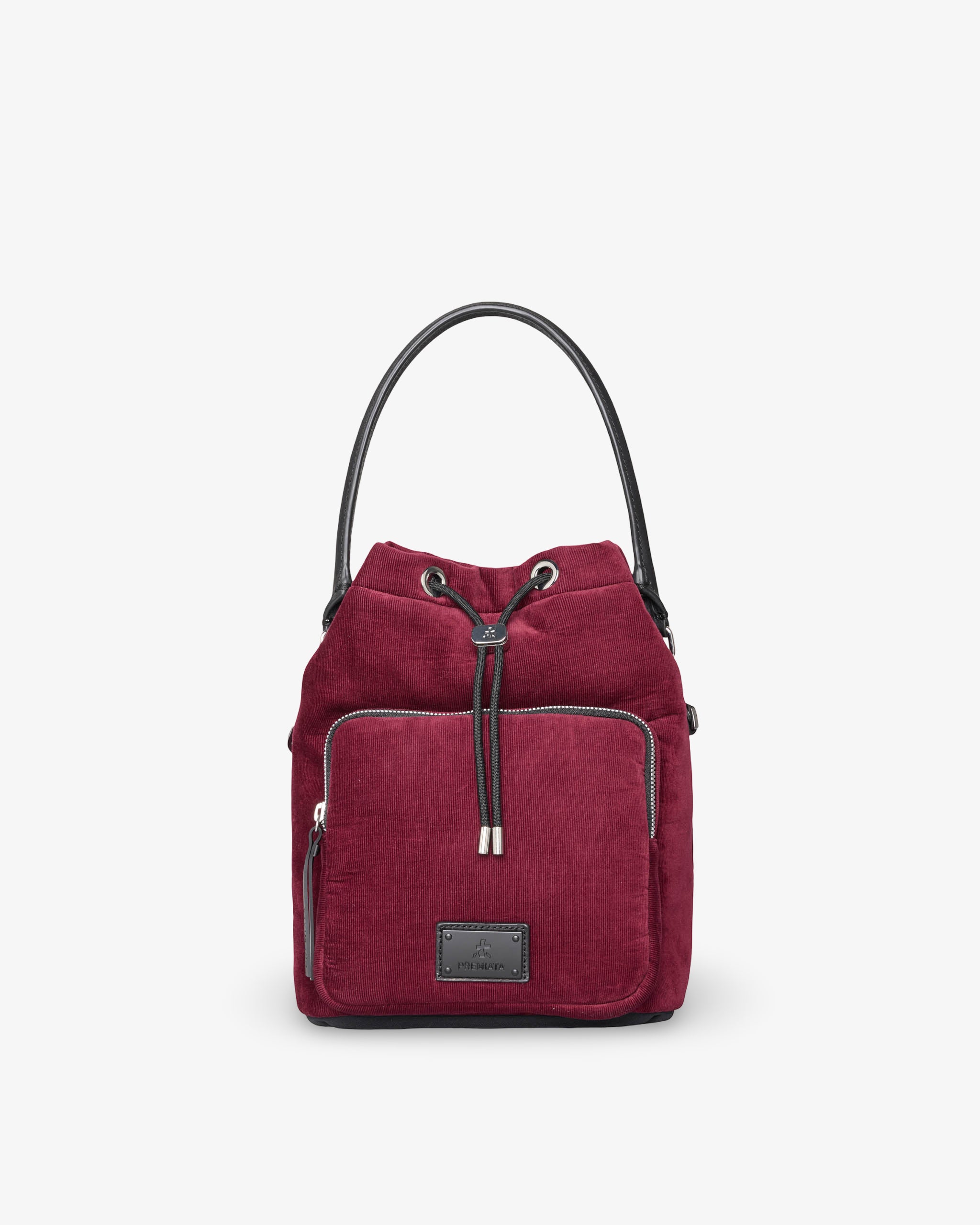 premiata-mia-2180s-damen-beuteltasche-cord-burgundy image 1