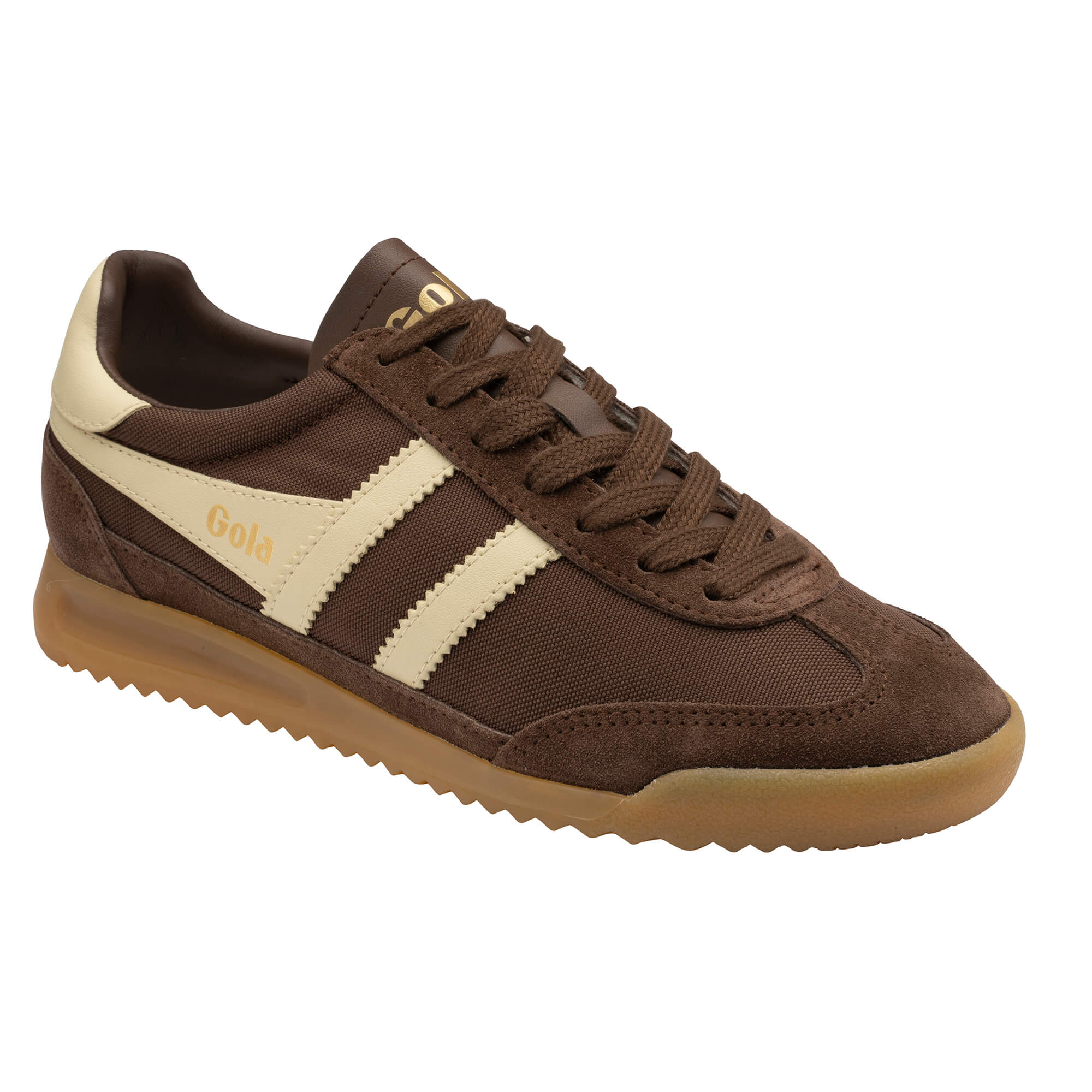 gola-tornado-sneaker-damen-dunkelbraun-butter image 2