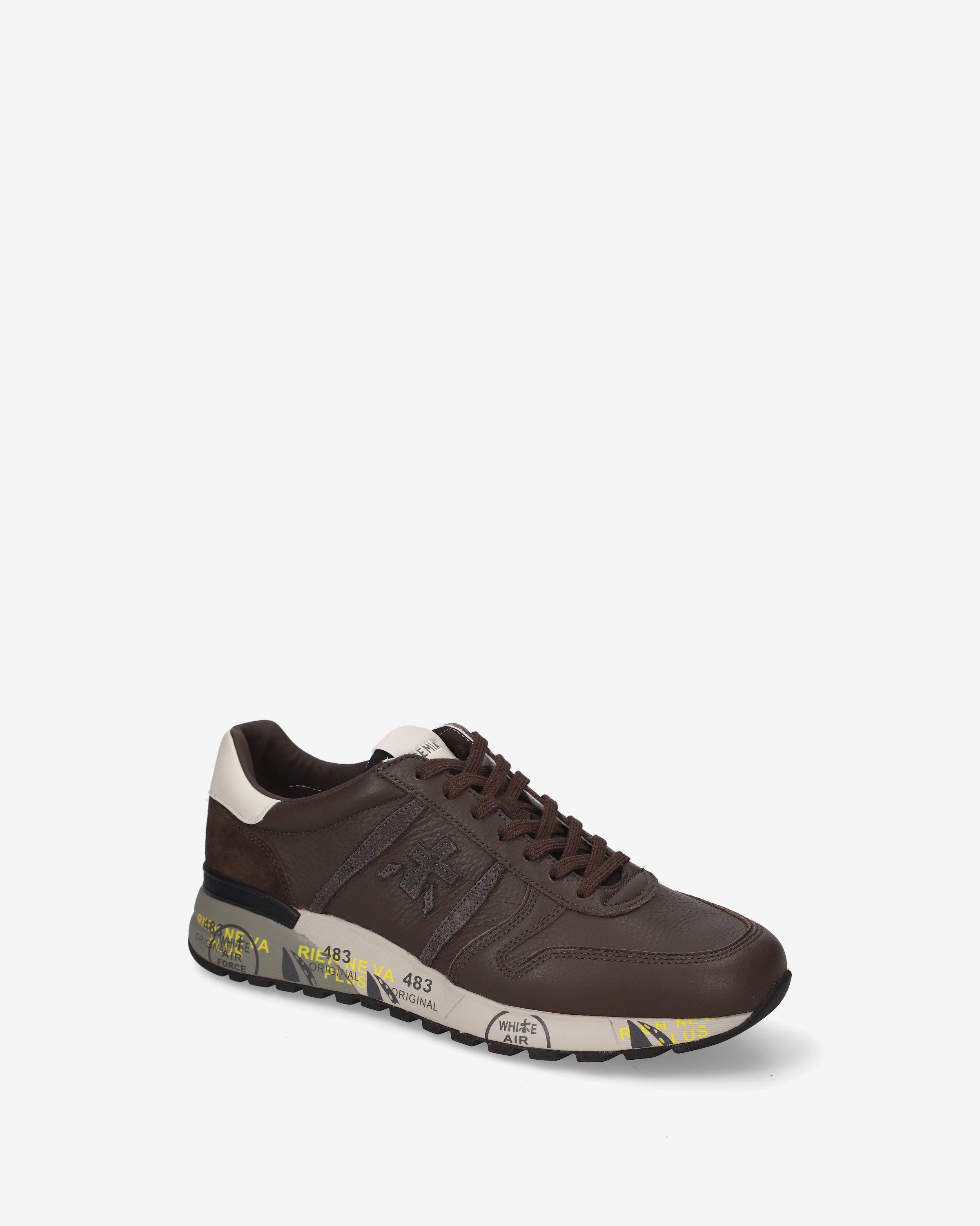 premiata-lander-8658-sneaker-braun-herren image 4