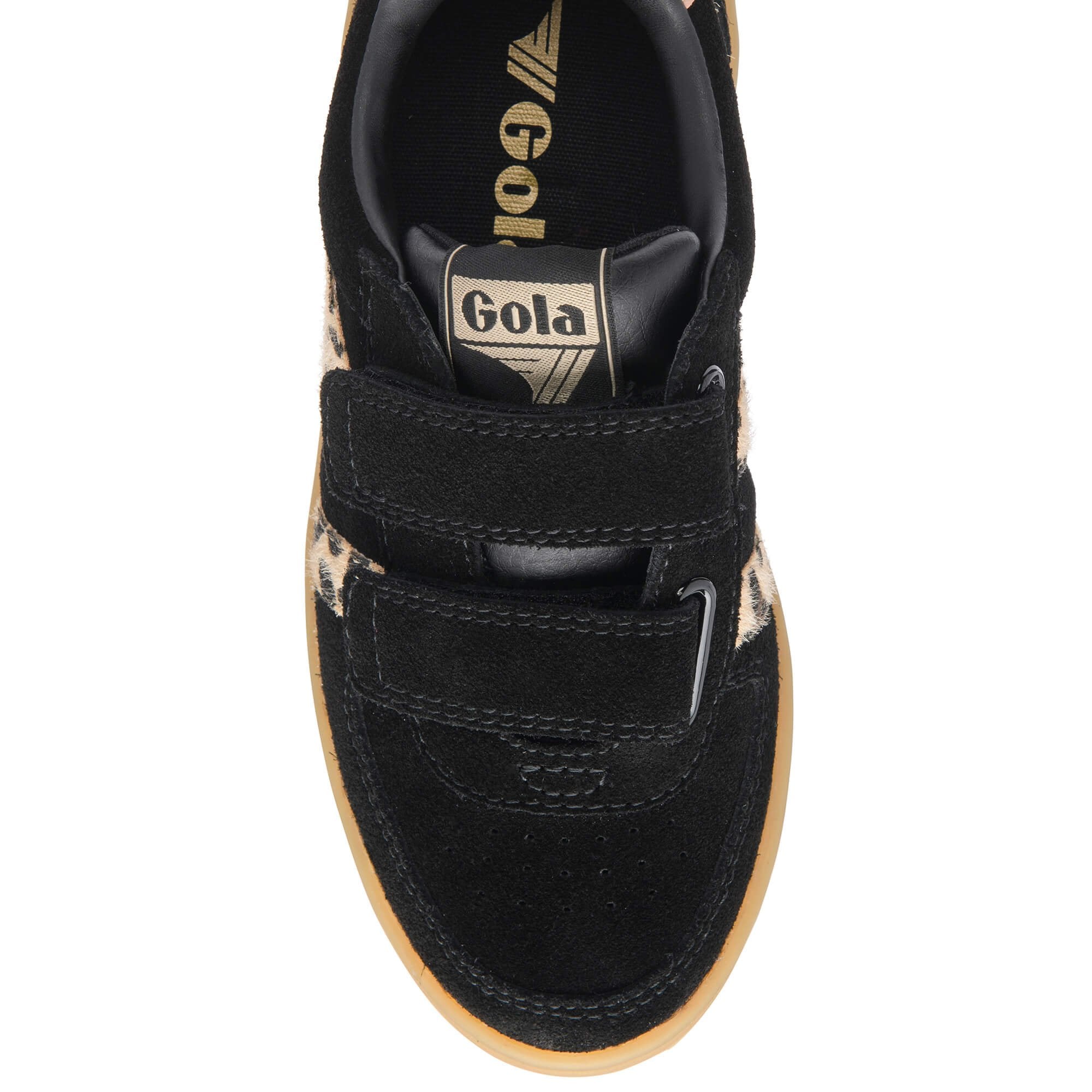 gola-hawk-suede-safari-strap-klett-sneaker-f-r-kinder-schwarz-leo image 5