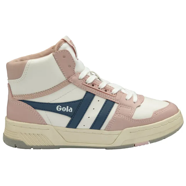 gola-challenge-high-damen-sneaker-high-top-aus-wei-em-leder-mit-kreiderosa-und-m image 1