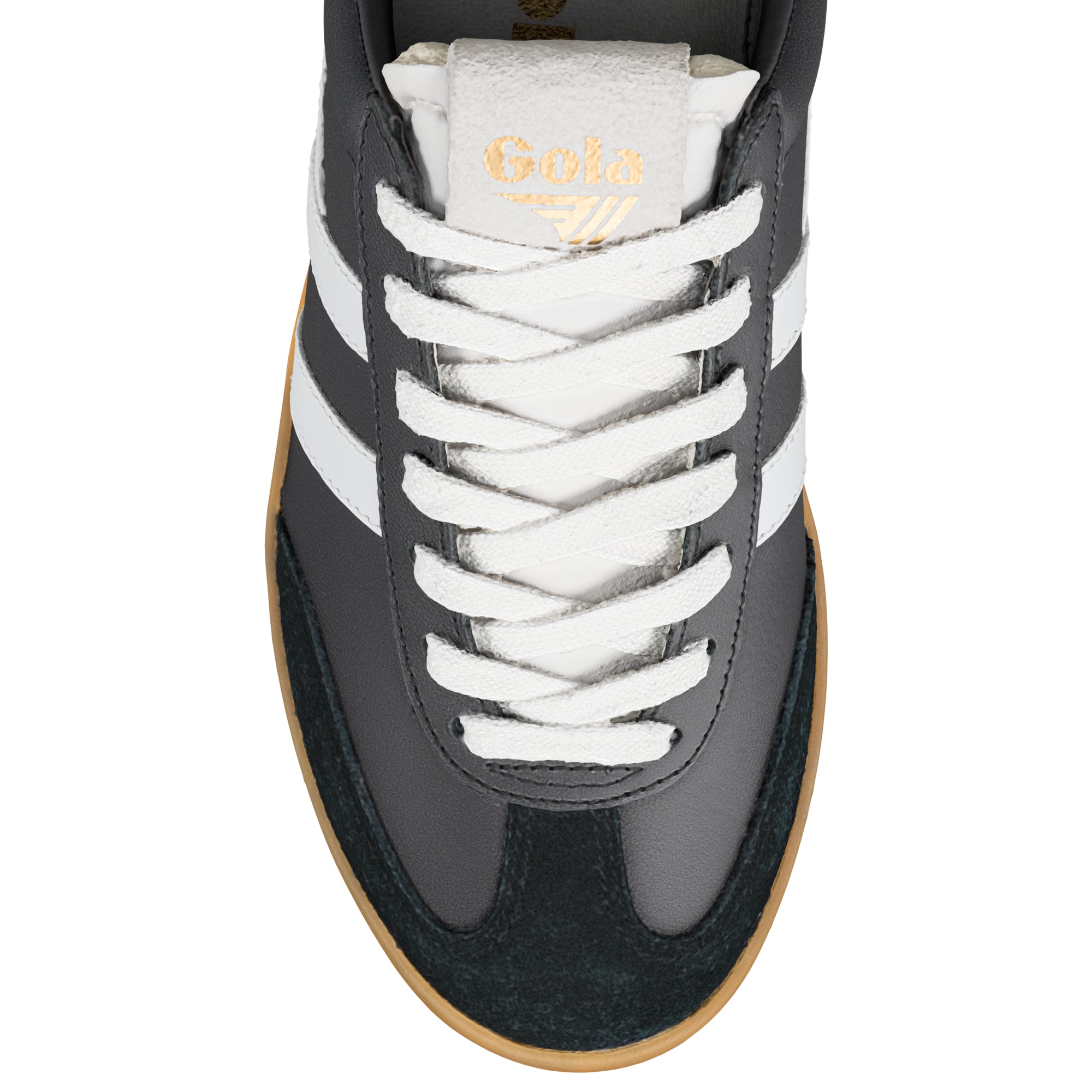 gola-cyclone-damen-leder-sneaker-schwarz-wei image 4