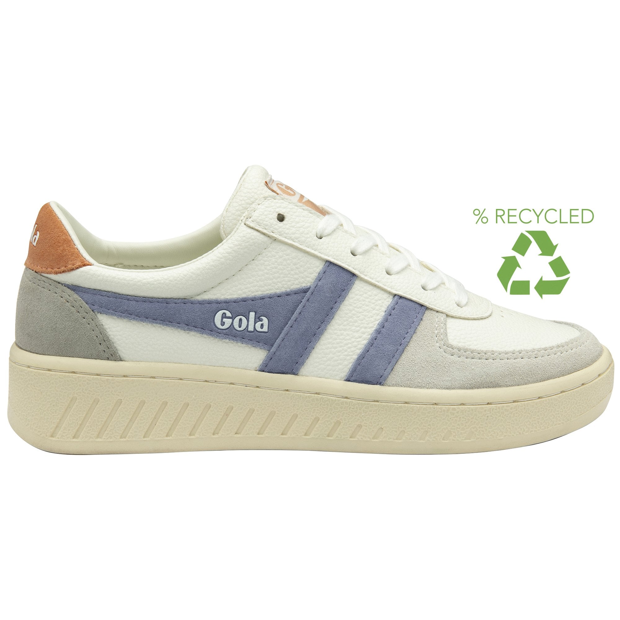 gola-grandslam-trident-sneaker-f-r-damen-wei-lavendel-terrakotta image 1