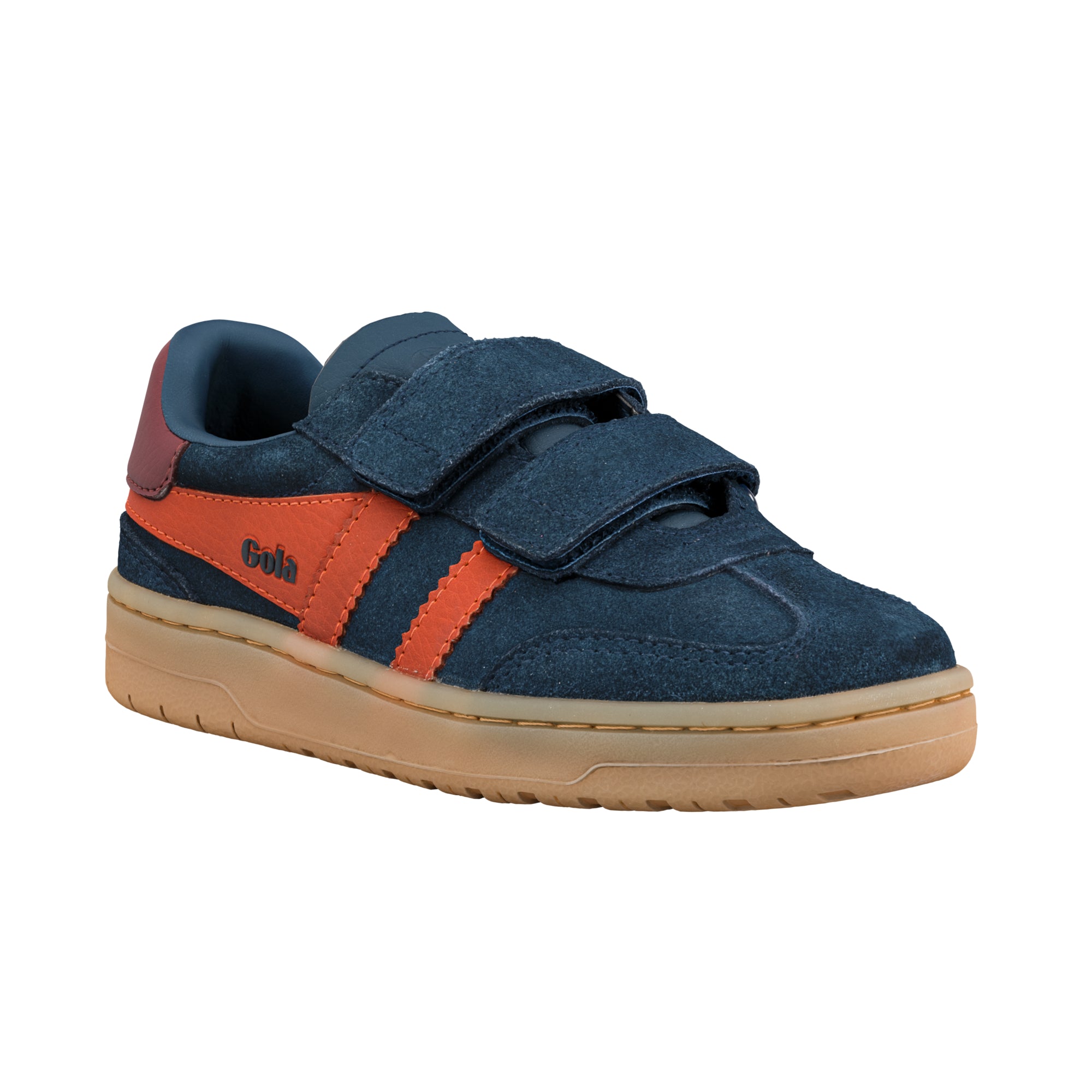 gola-viper-strap-kinder-sneaker-marineblau-orange image 2