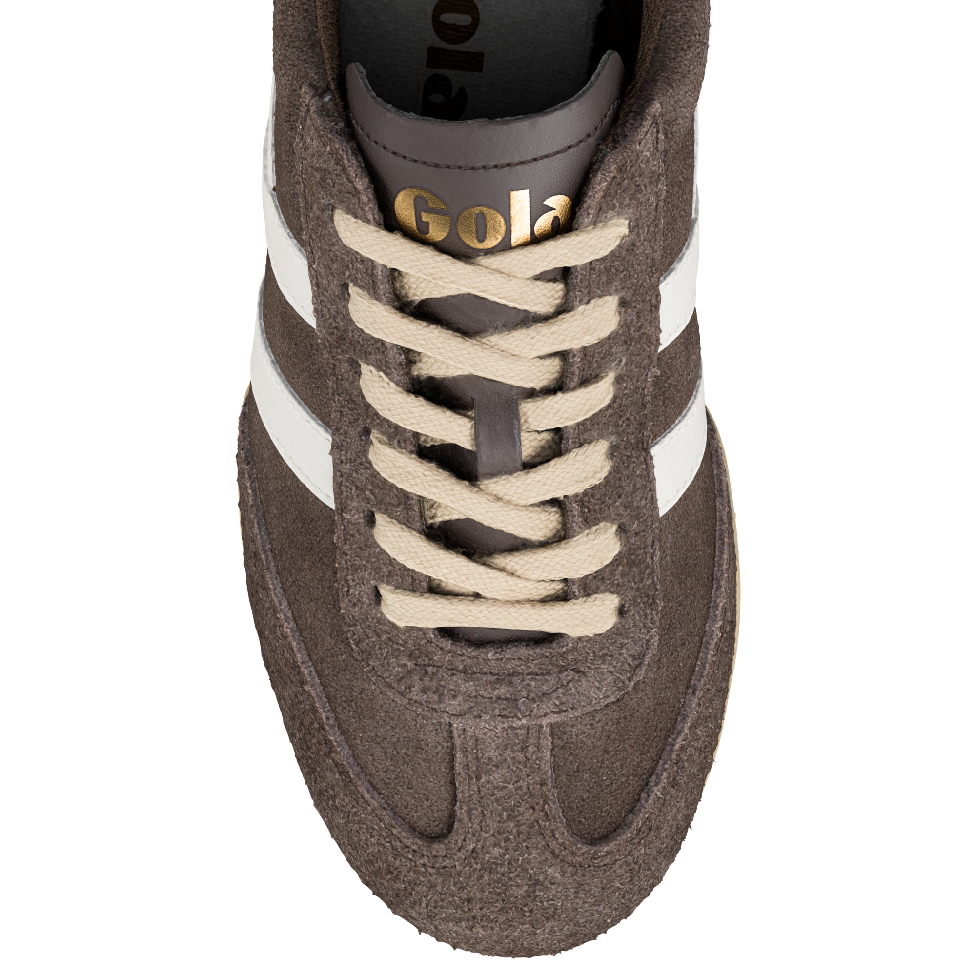 gola-sprinter-veloursleder-sneaker-f-r-damen-mokka-bone image 4