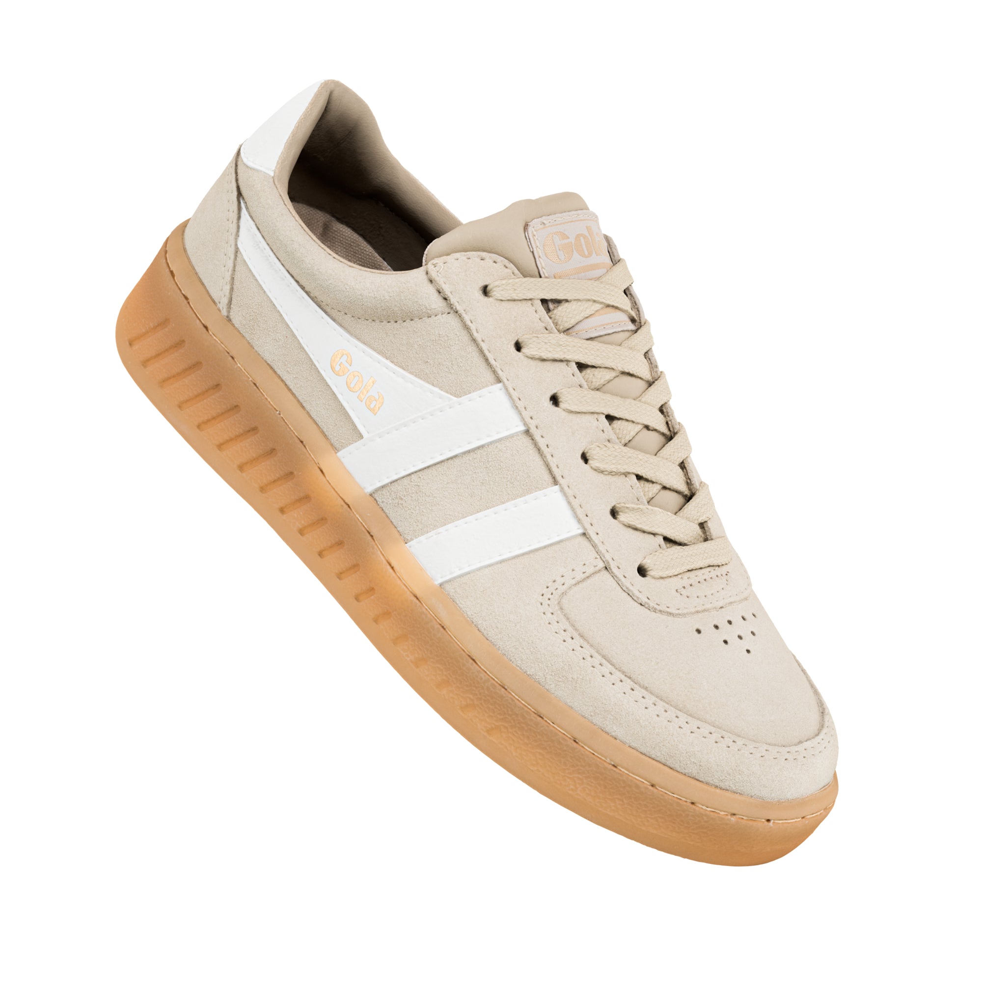 gola-grandslam-wildleder-sneaker-f-r-damen-court-sneaker-bone-off-white image 5