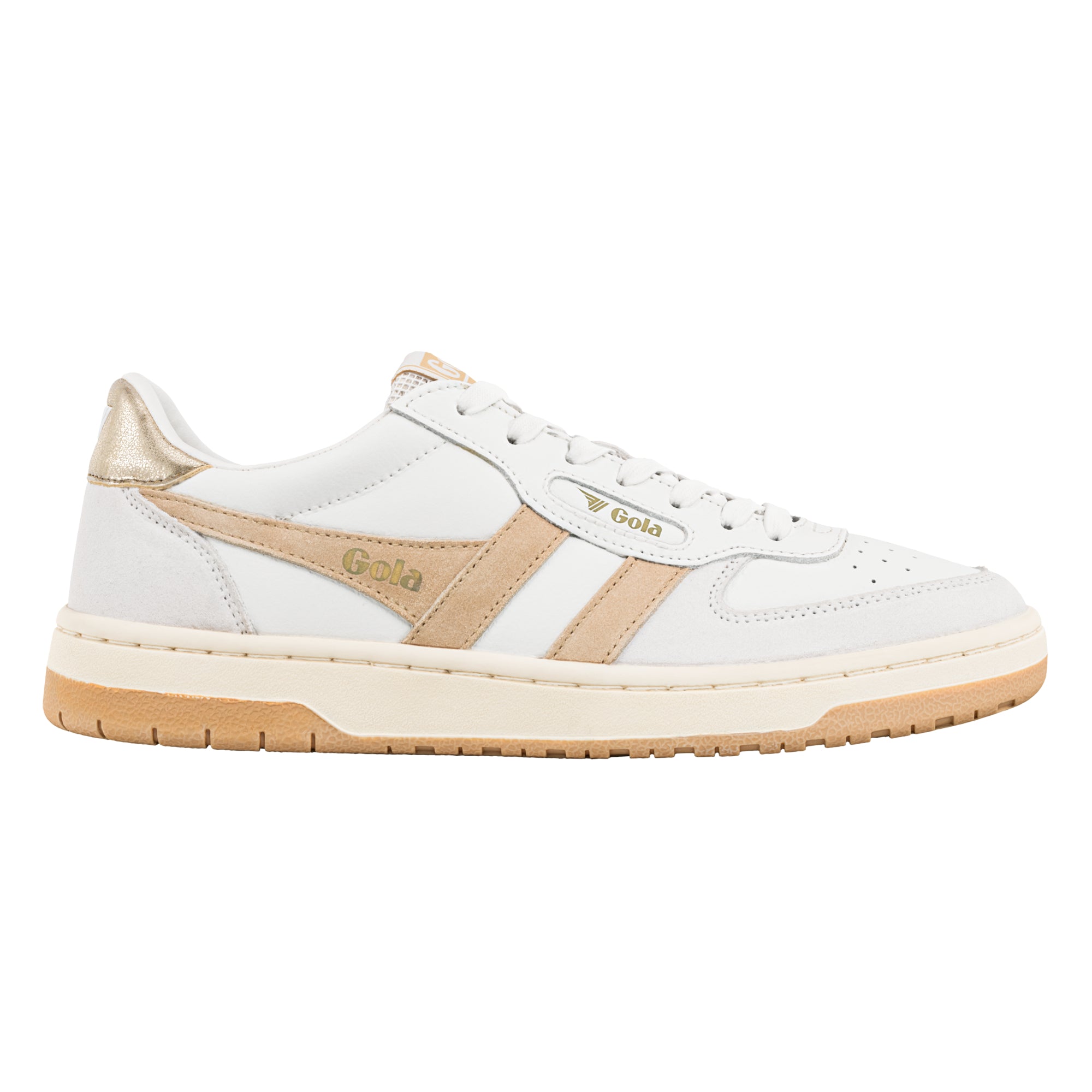 gola-hawk-sneaker-f-r-damen-wei-karamell-gold image 1