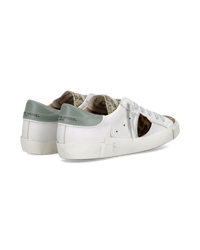philippe-model-prsx-sneaker-damen-wei-gold-aviation-animal image 2