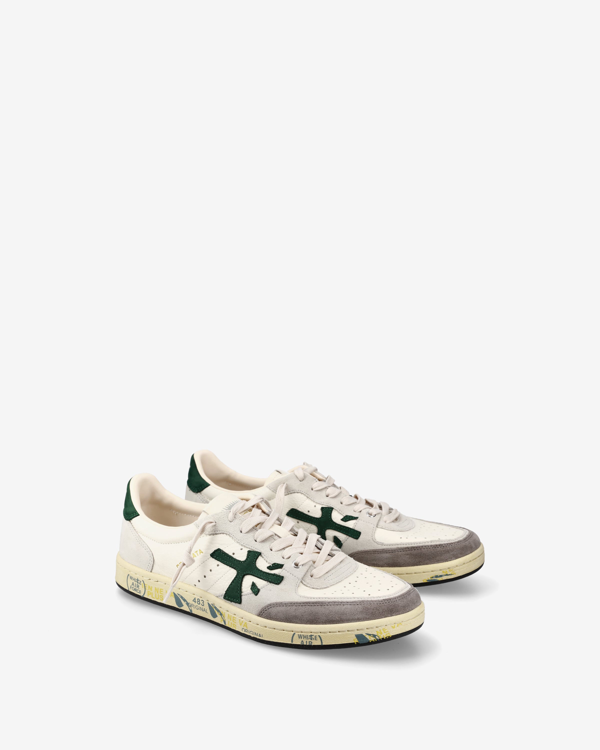 premiata-bskt-clay-7623-sneaker-herren-wei image 2