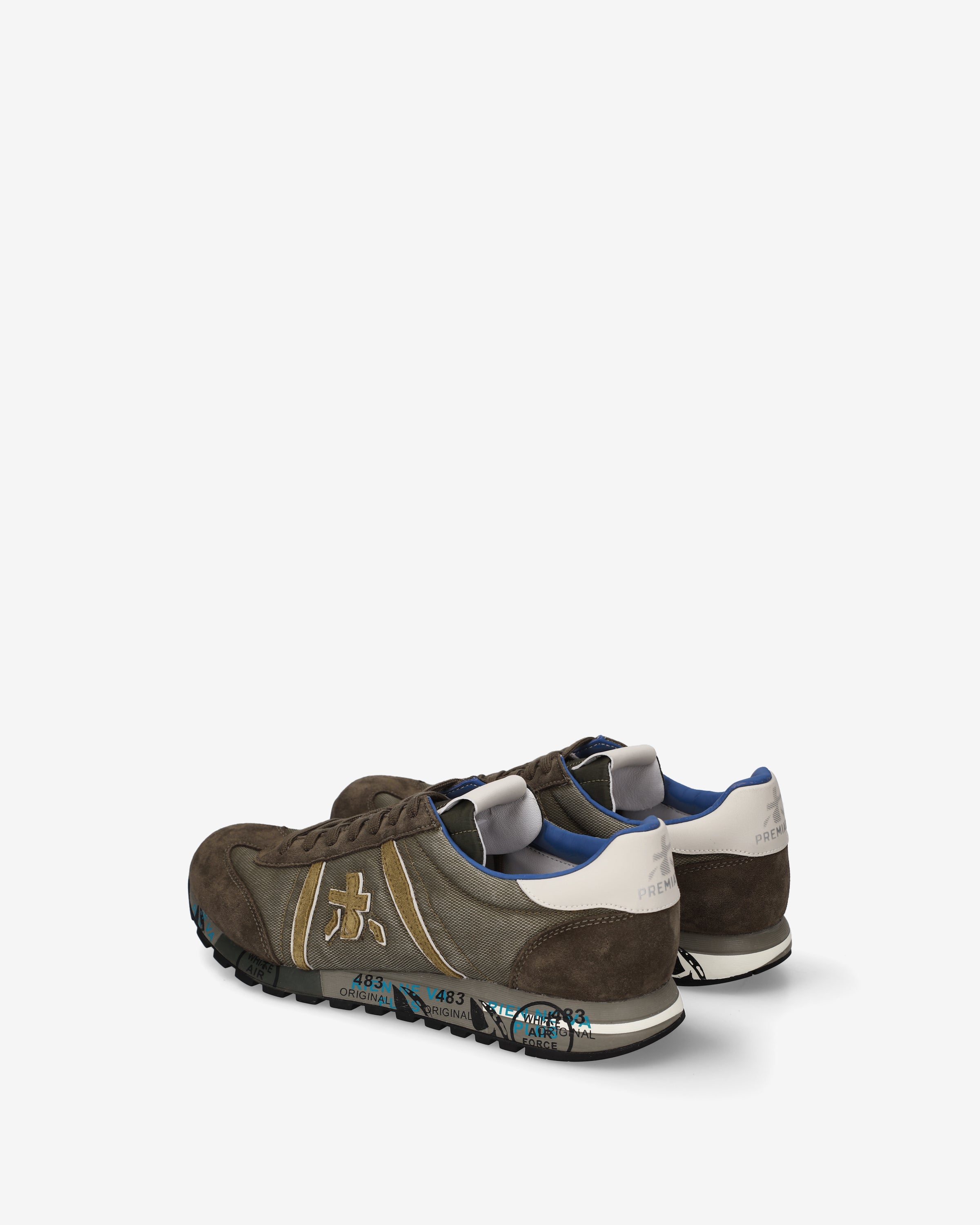 premiata-lucy-8431-herren-retro-running-sneaker-tortora image 5