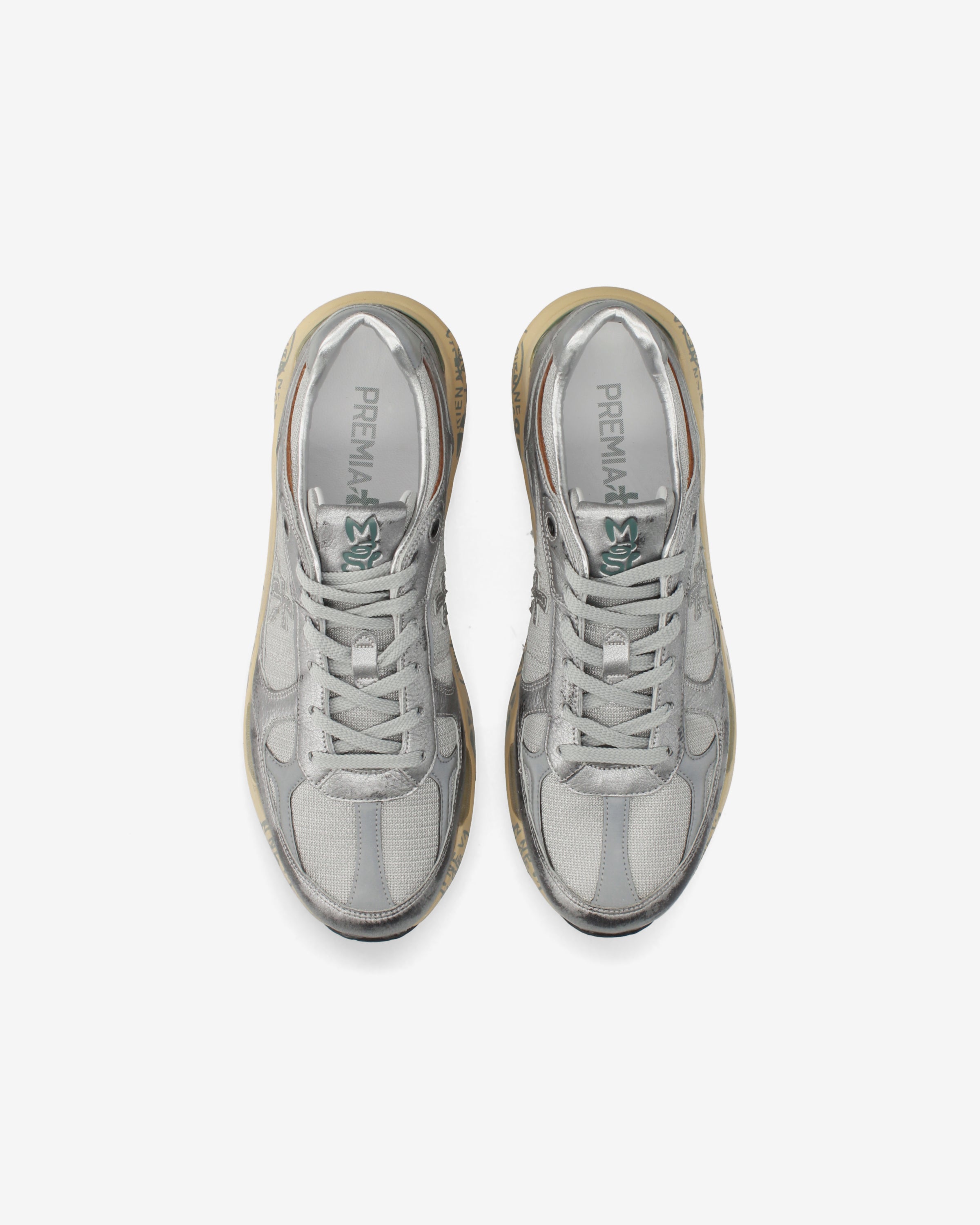 premiata-mase25-8635-sneaker-silber-herren-laminat image 6