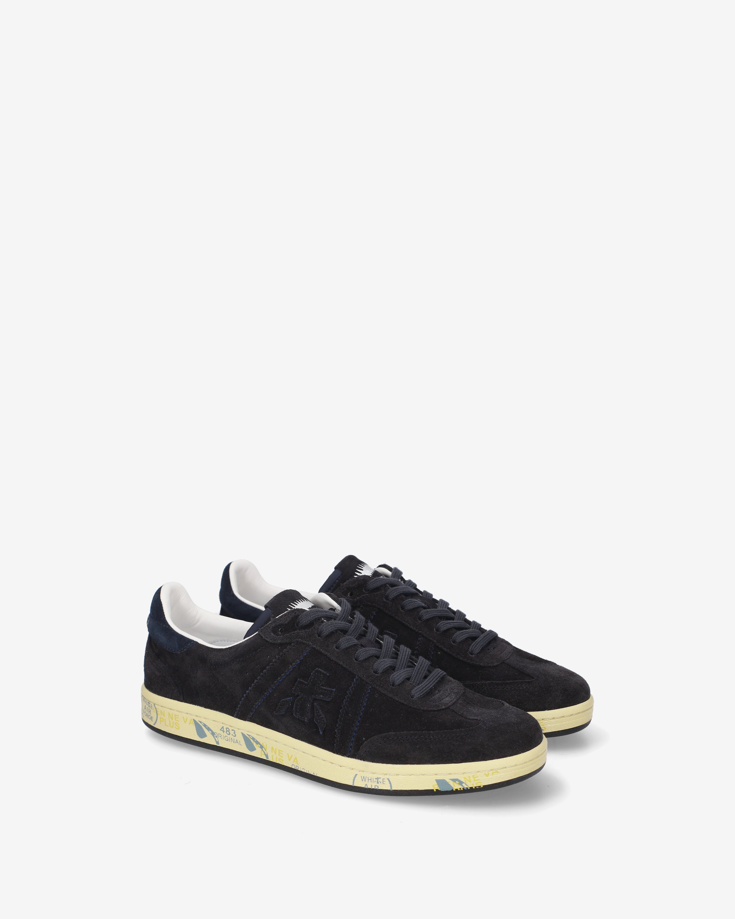 premiata-bonnie-8589-sneaker-dark-blue-suede-herren image 2