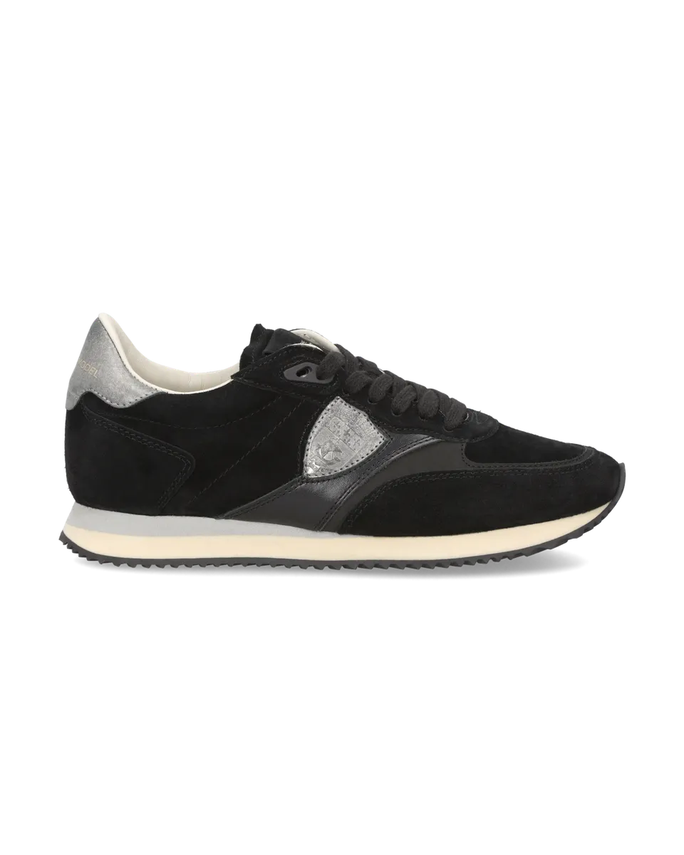 philippe-model-blville-sneaker-damen-schwarz-grau-anthrazit image 1