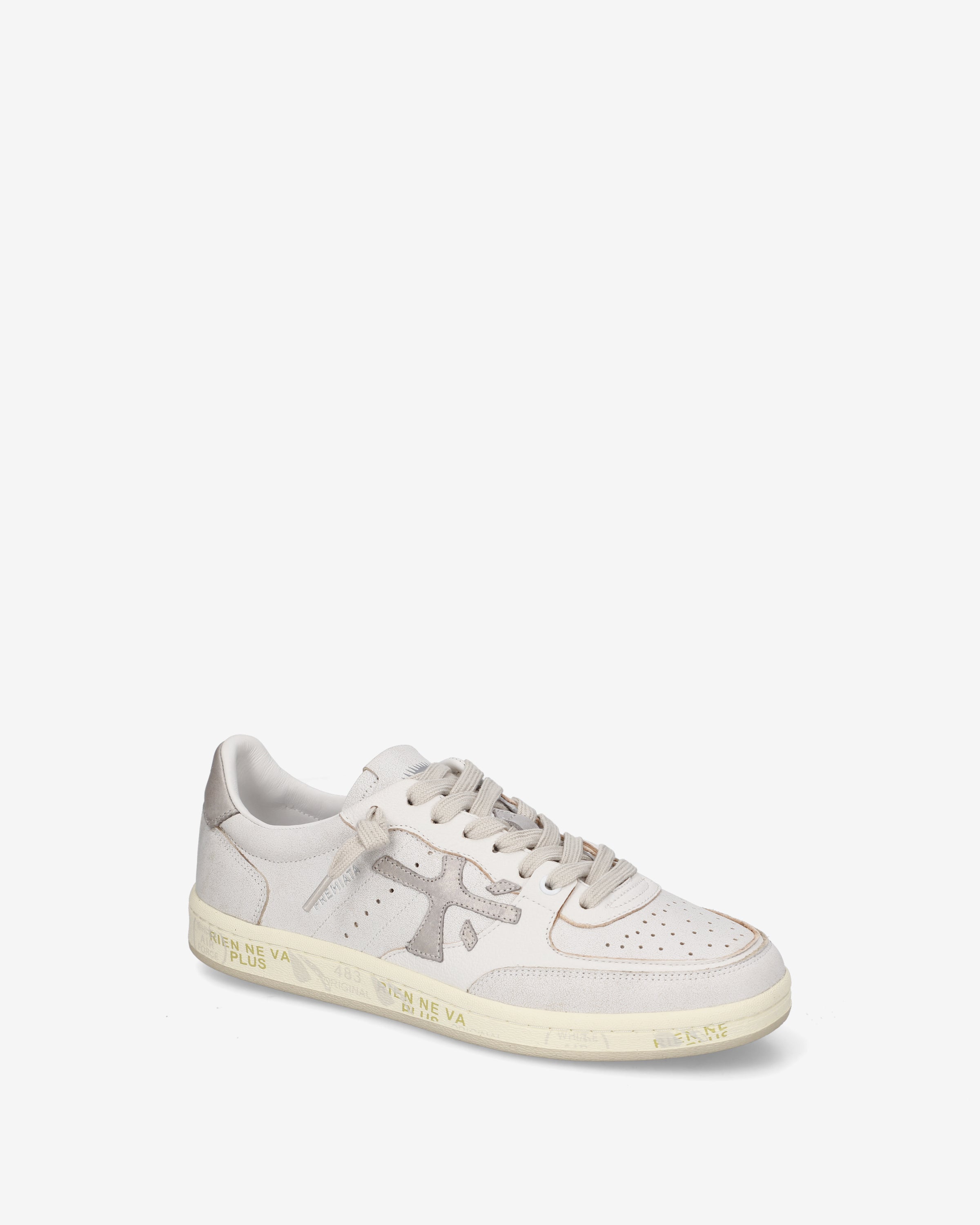 premiata-bskt-clayd-8447-damen-sneaker-wei-beige image 4