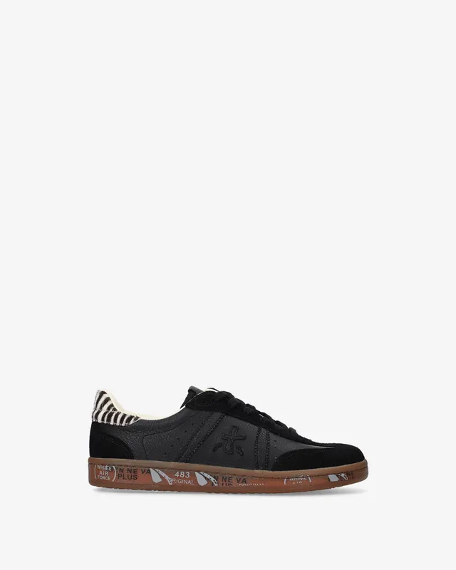 premiata-bonnied-8583-damen-sneaker-black-leder-suede image 1