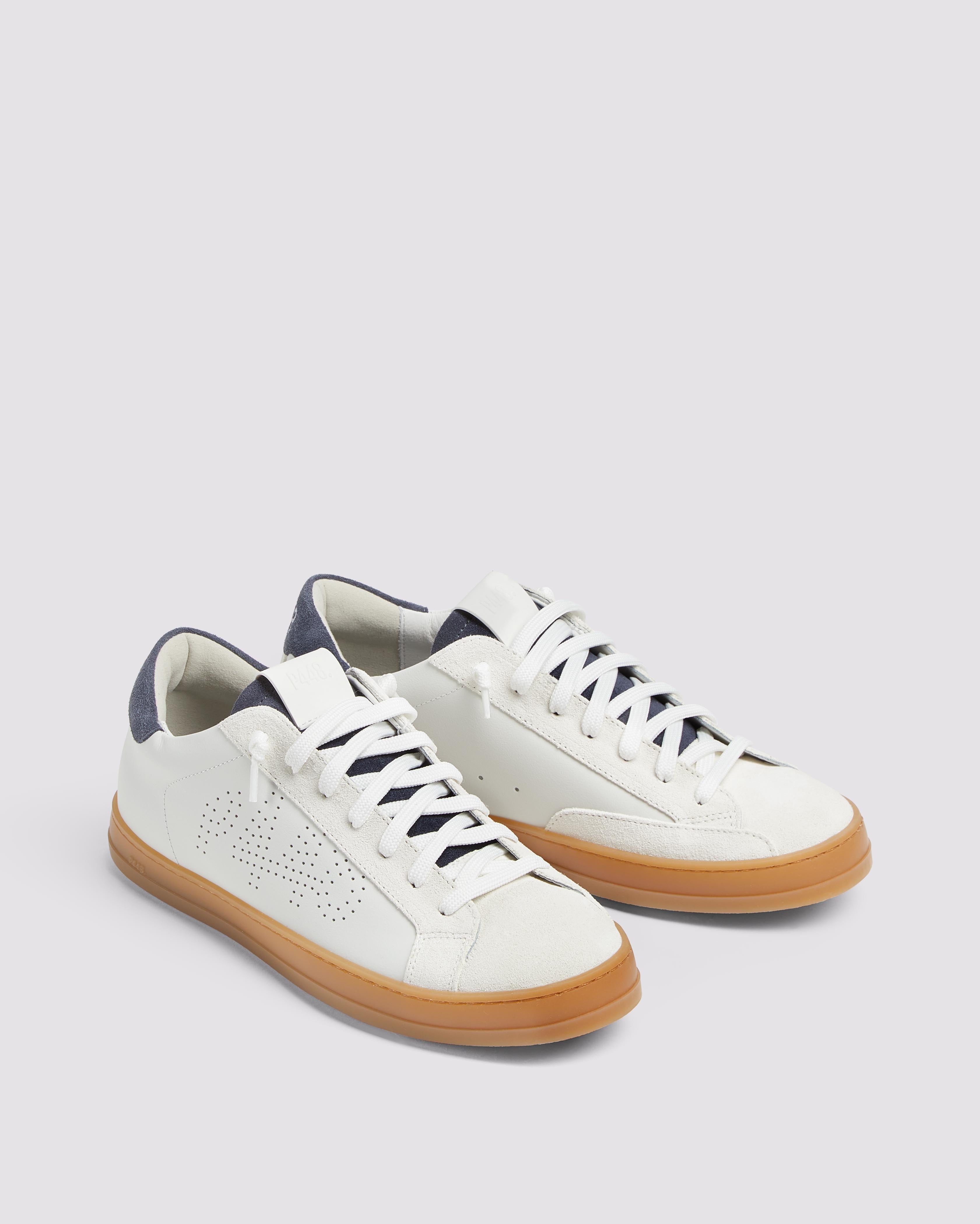p448-john-harbor-low-top-sneaker-wei-blau image 3