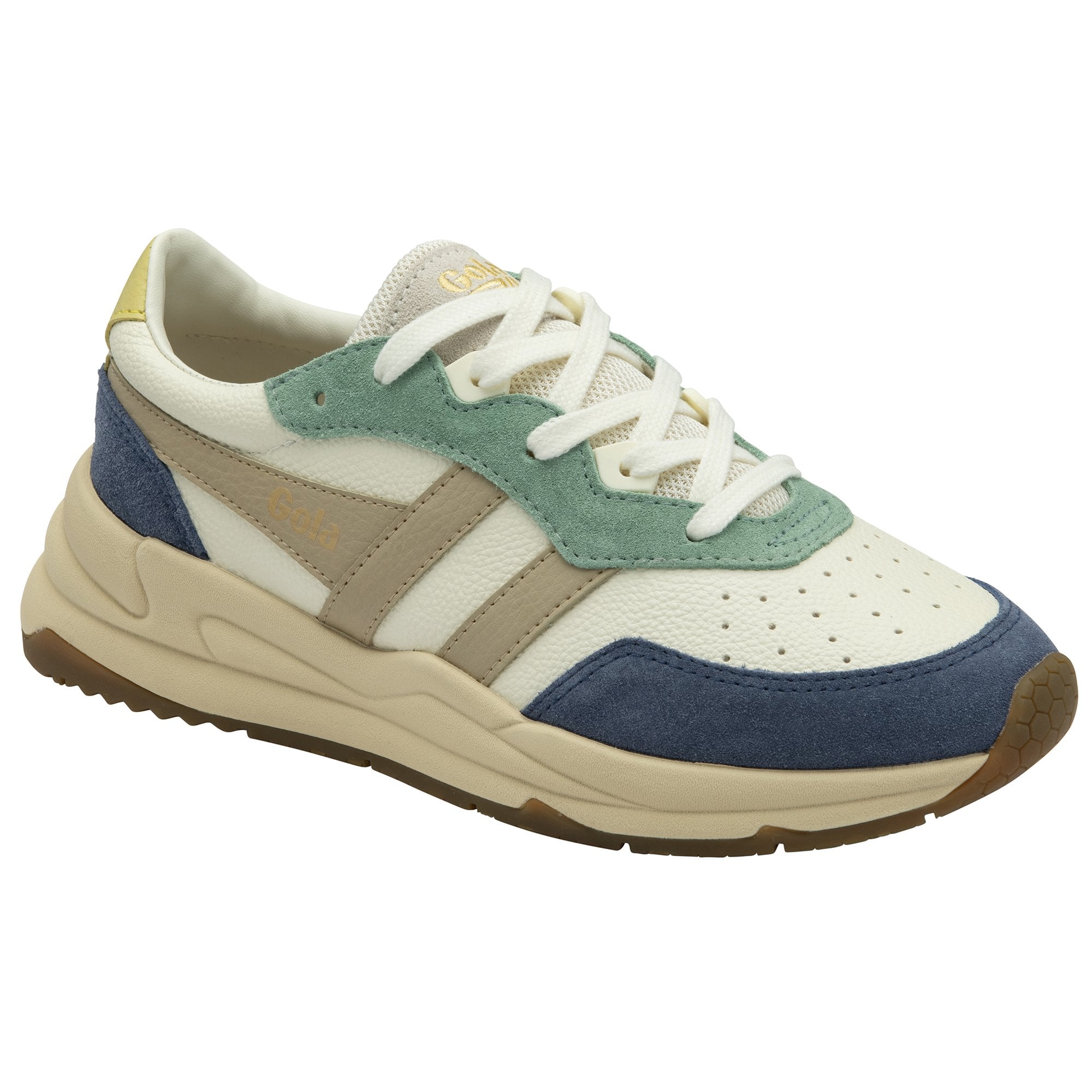 gola-saturn-quadrant-damen-sneaker-off-white-sun-moonlight image 2