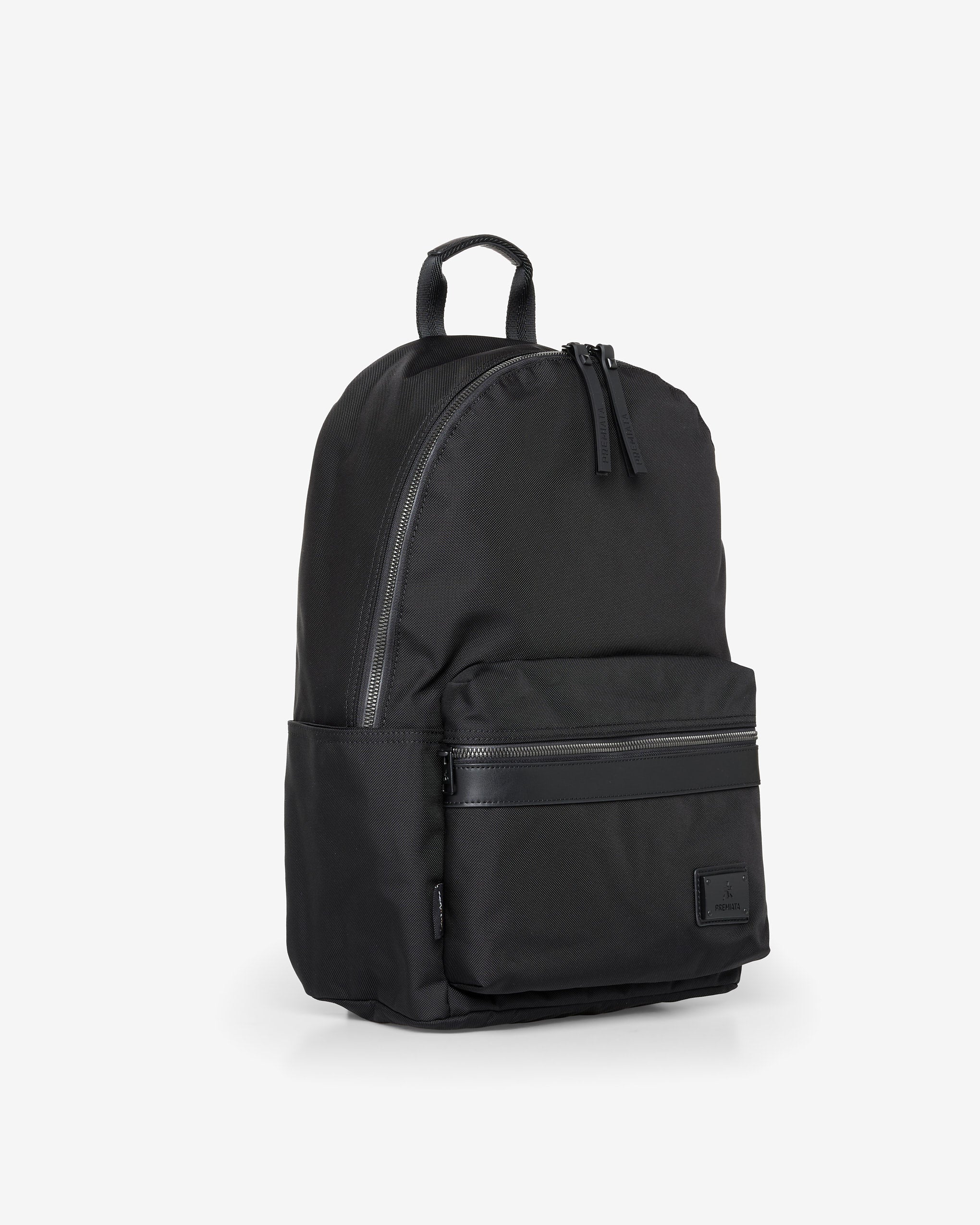 premiata-blade-2121-rucksack-schwarz-technik-gewebe-zip-frontfach image 2