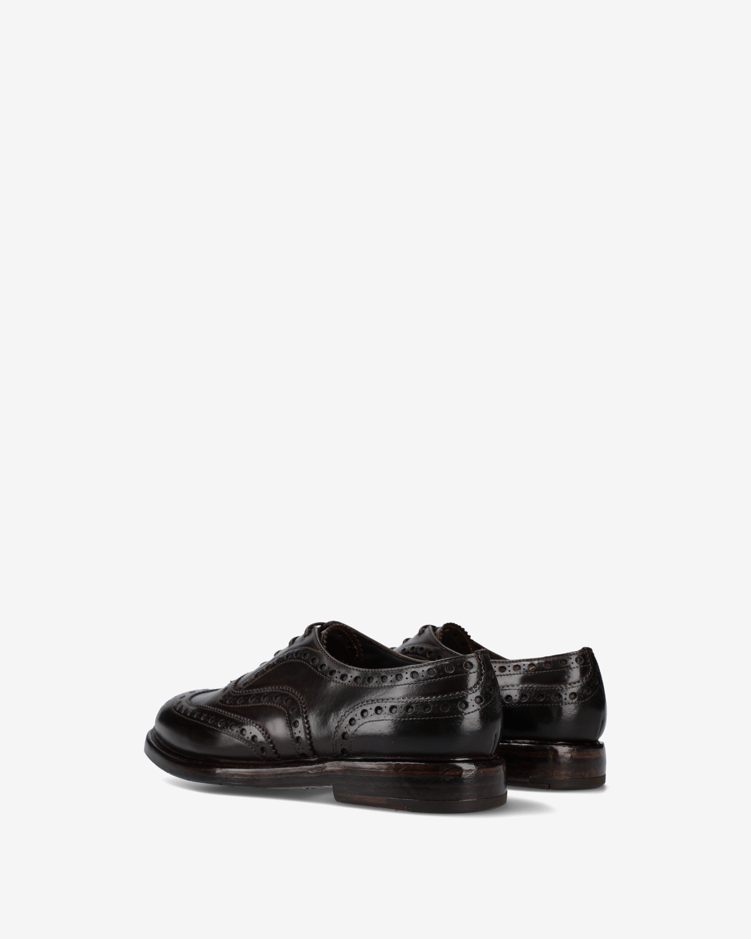 premiata-derby-brogue-cordovan-schwarz-herren image 5
