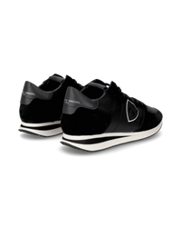 philippe-model-trpx-sneaker-herren-low-top-schwarz-leder image 2