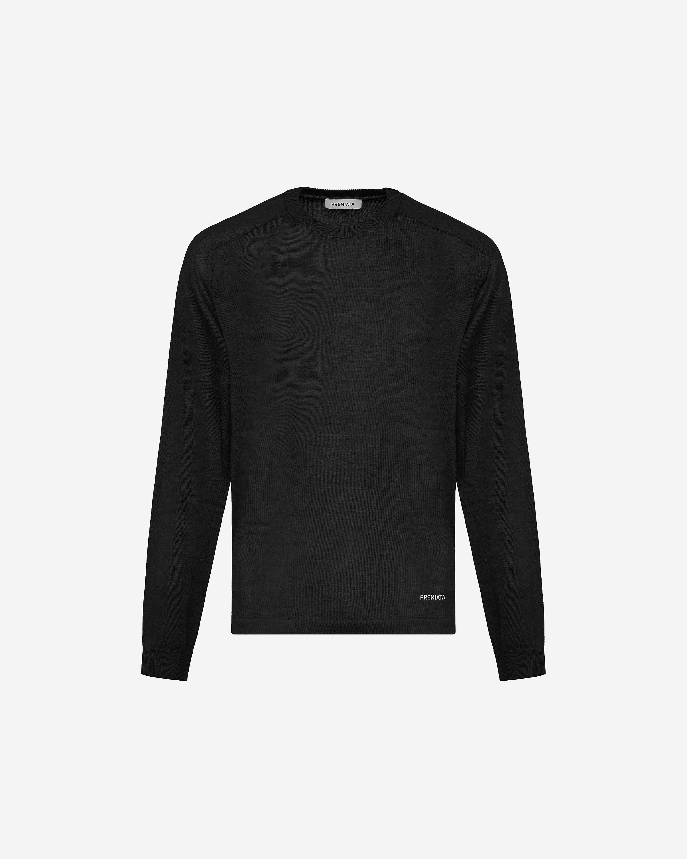 premiata-essential-maglia-strickpullover-herren-black image 1