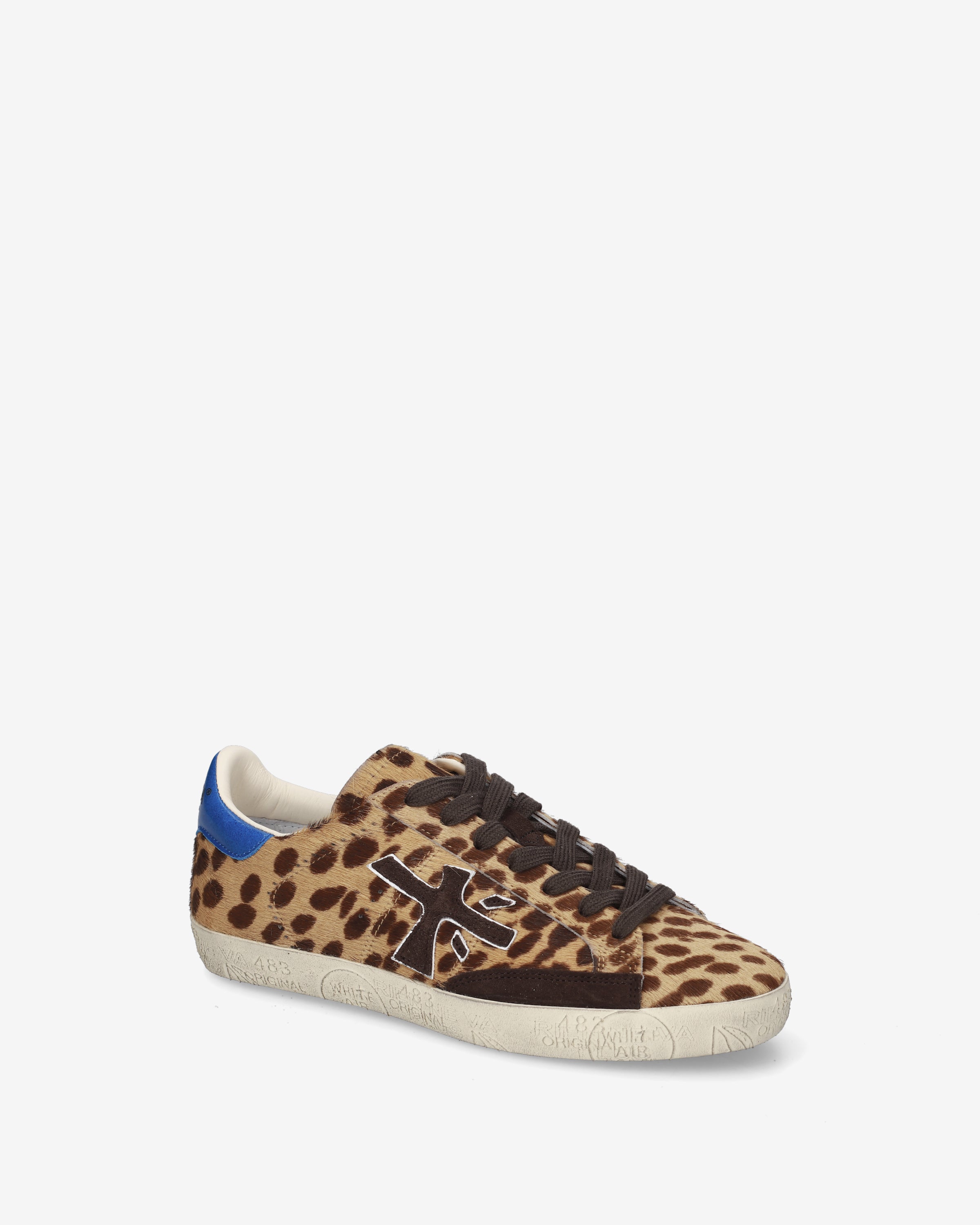 premiata-stevend-8499-damen-sneaker-animalier-beige image 4