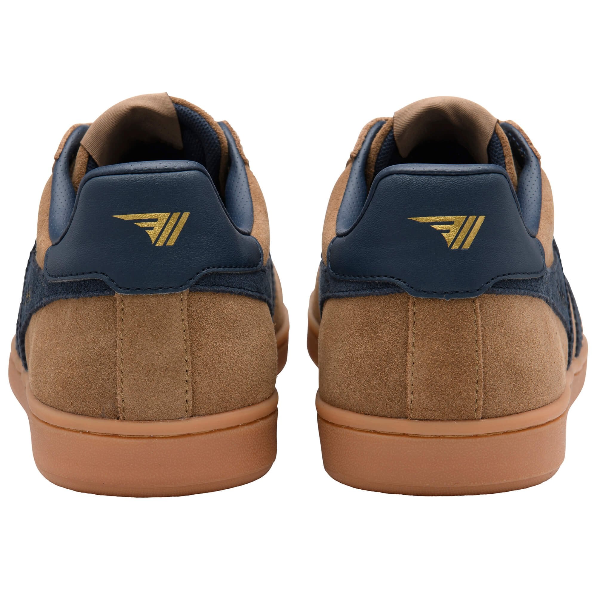 gola-equipe-ii-suede-herren-sneaker-tabak-marineblau image 4